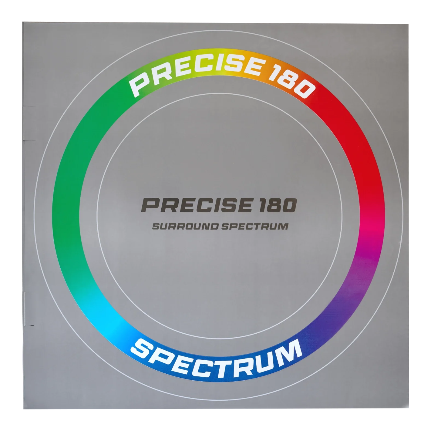 Precise 180 Spectrum Dartboard Surround Zu sehen ist der Precise 180 Spectrum Dartboard Surround. Dieser Surround schützt die Wand beim Dartspielen.