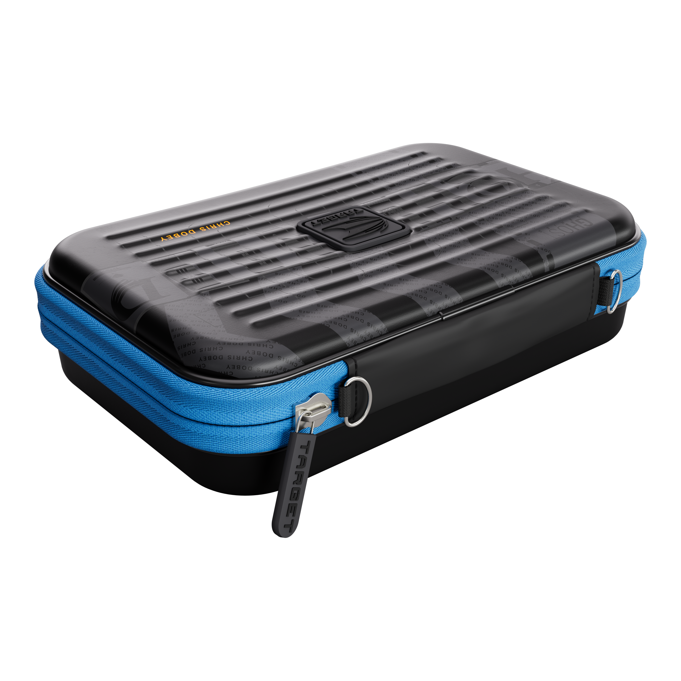 Takoma XL Ghost Series Chris Dobey dart case Zu sehen ist das Takoma XL Ghost Series Chris Dobey Dartcase. Es handelt sich um eine praktische Aufbewahrung für Dartpfeile.