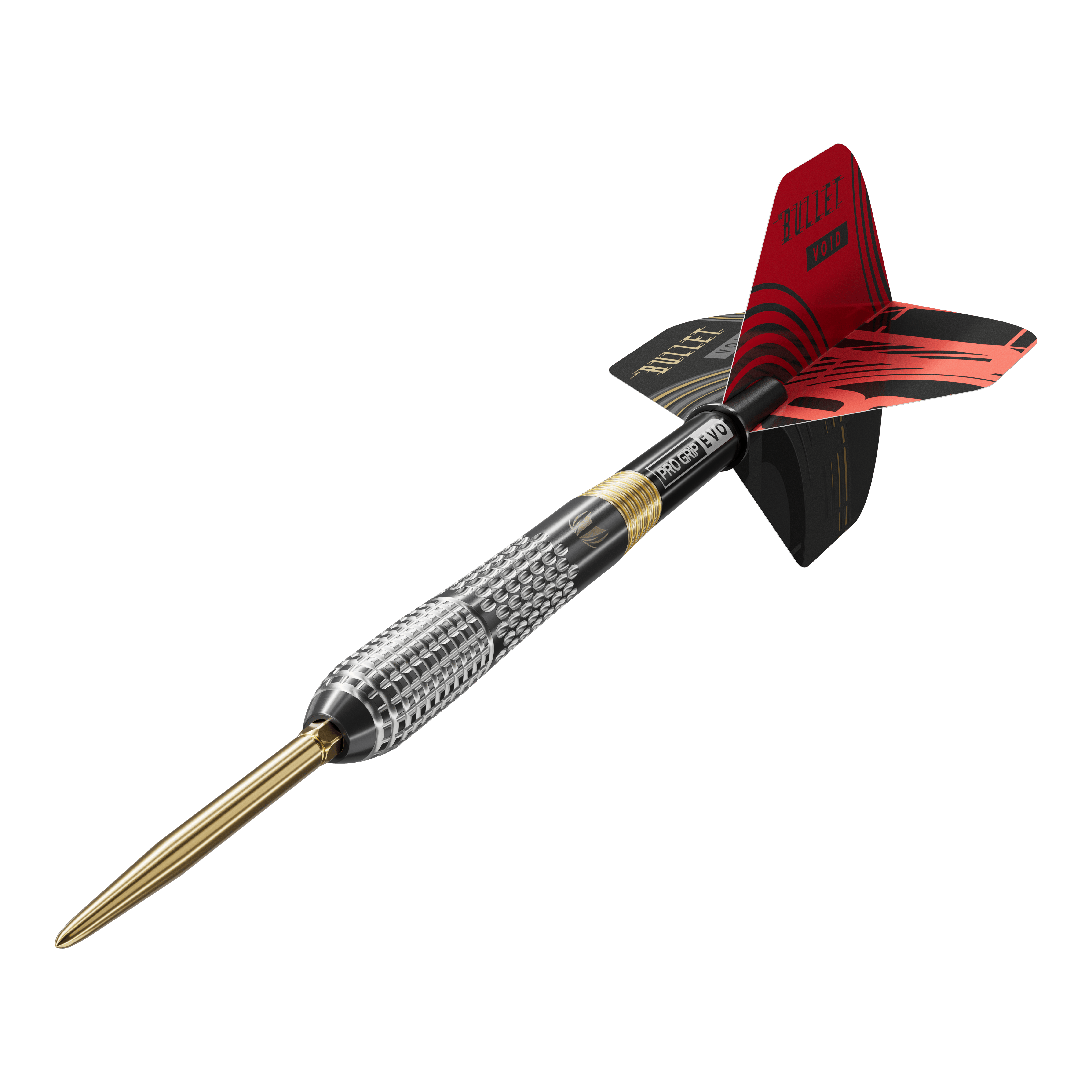 Target Stephen Bunting GEN5 Void Swiss Point Steel Darts Dieses Bild zeigt die Target Stephen Bunting GEN5 Void Swiss Point Steeldarts. Das Set ist ideal für begeisterte Dartspieler und Fans von Stephen Bunting.