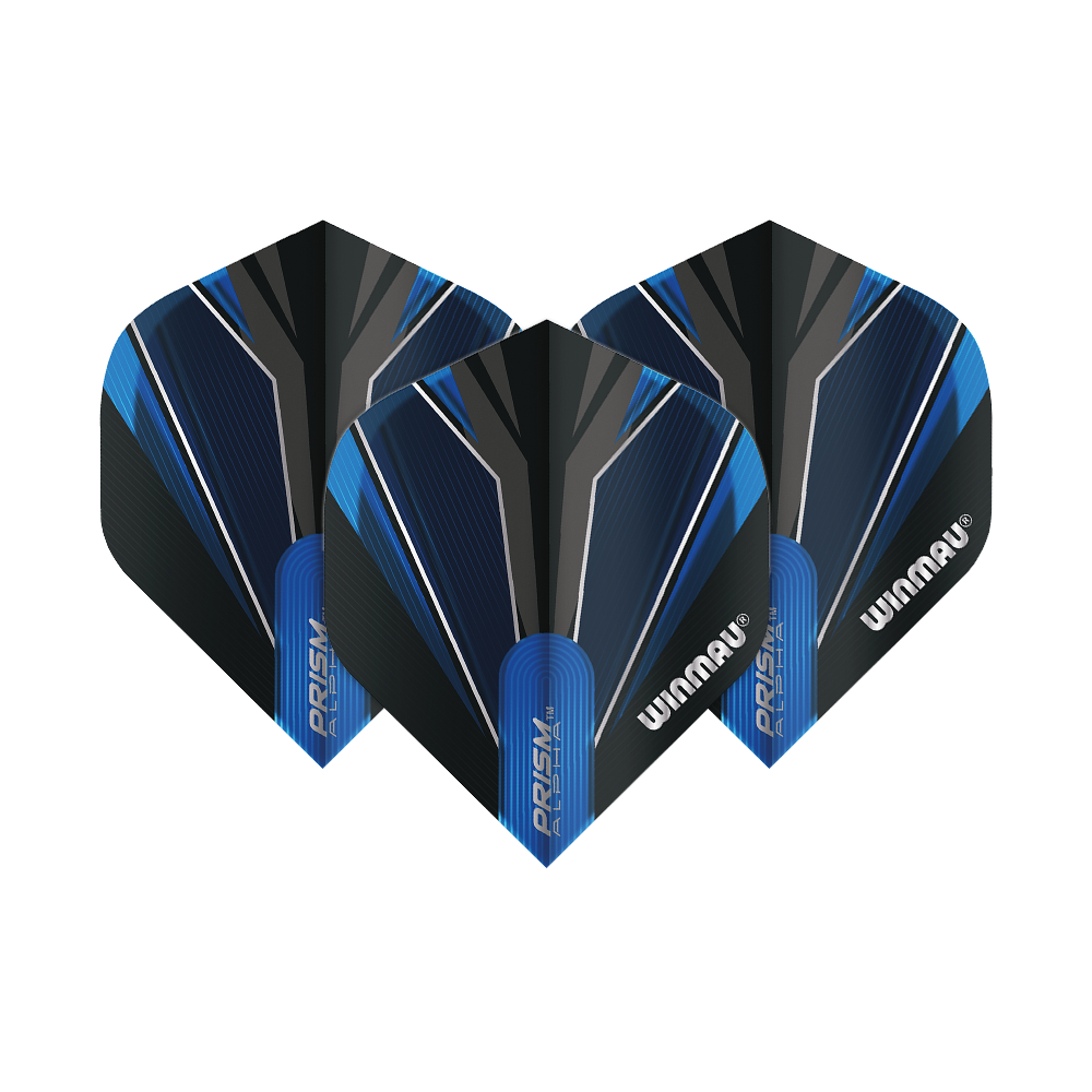 Winmau Prism Alpha Blue Standard 2 Flights