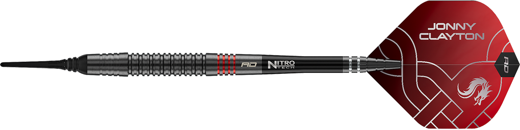 Red Dragon Jonny Clayton RD-ADV soft darts - 18g