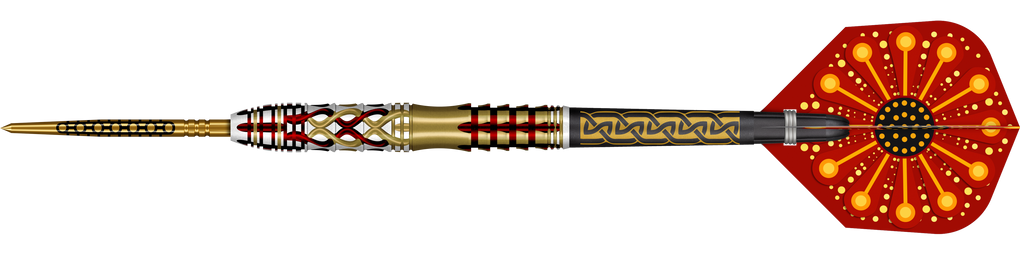 Shot Goths Alaric Turbo Point Steel Darts - 23g