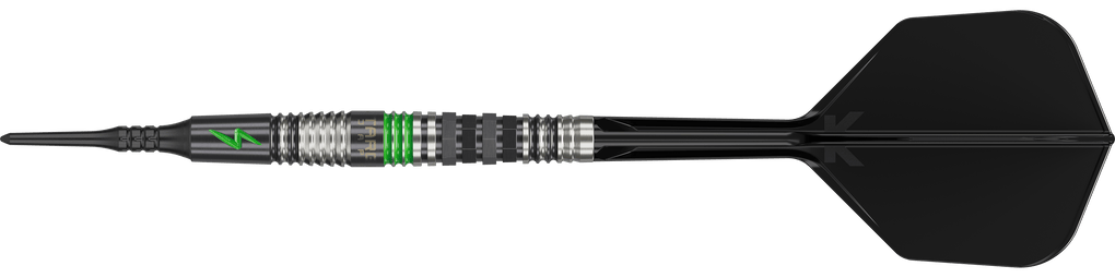 Target Japan Black Marque Lightning 3 Soft Darts - 19g
