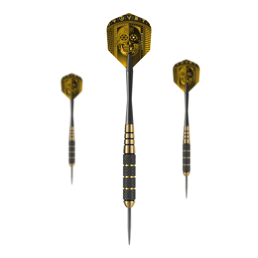 Harrows Voodoo Brass steel darts