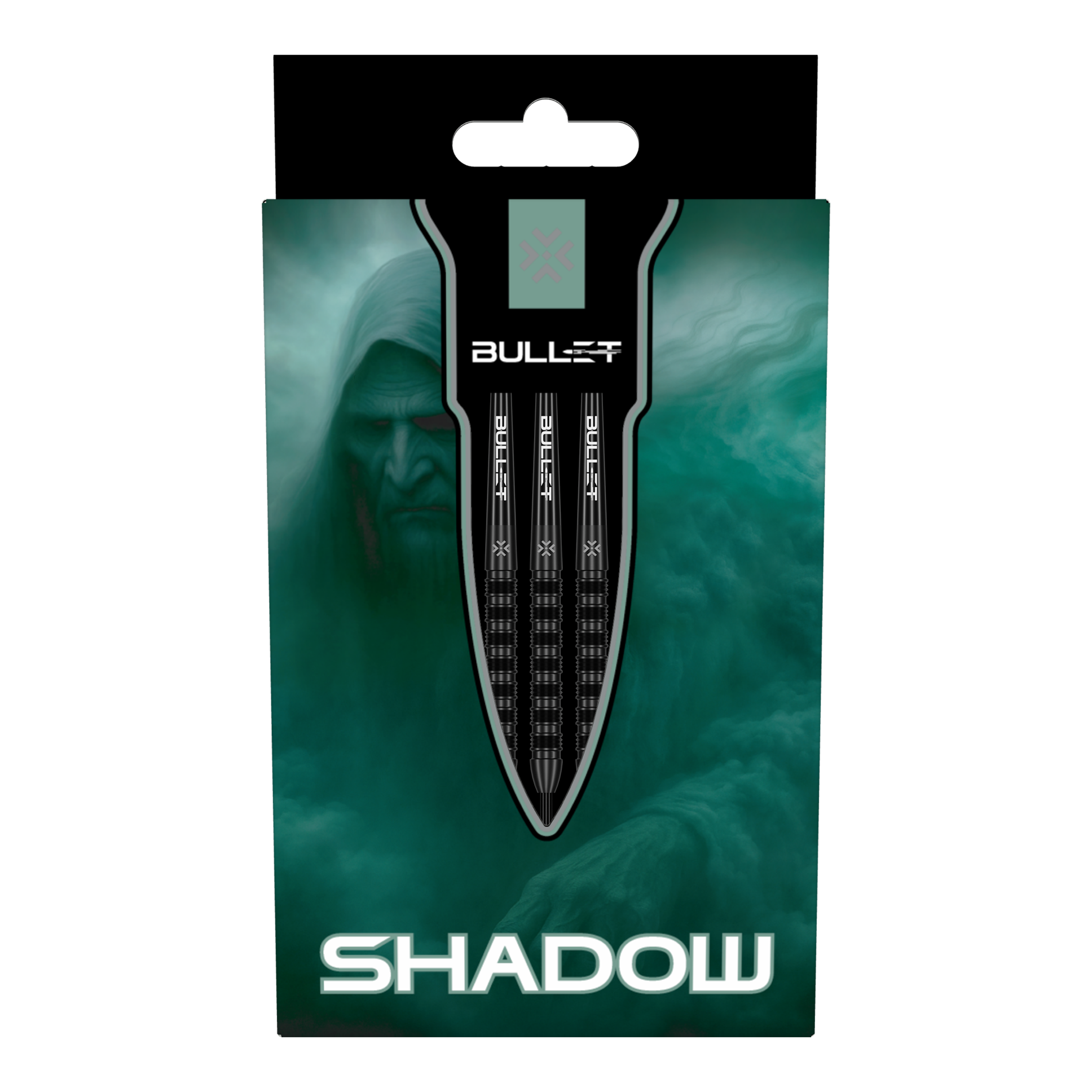 Bullet Shadow steel darts Auf dem Bild sieht man Bullet Shadow Steeldarts. Diese Steeldarts sind professionell gestaltet und eignen sich für das Steeldartspiel.