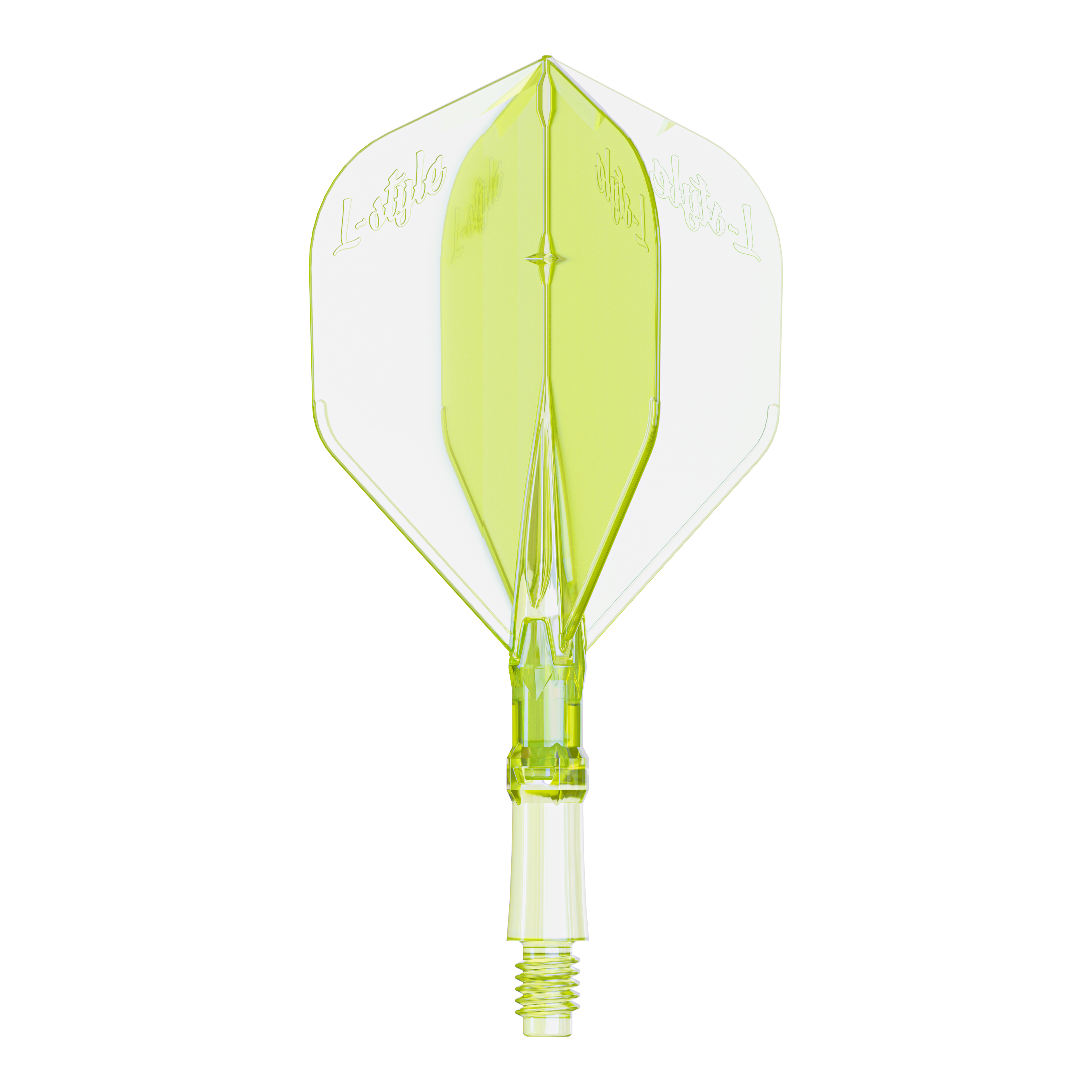 L-Style L-System lights - Neon Yellow Kleine Dart-Flights in auffälligem Neongelb, vermutlich für das L-System. Diese Flights bieten eine auffällige Farbalternative für Darts.