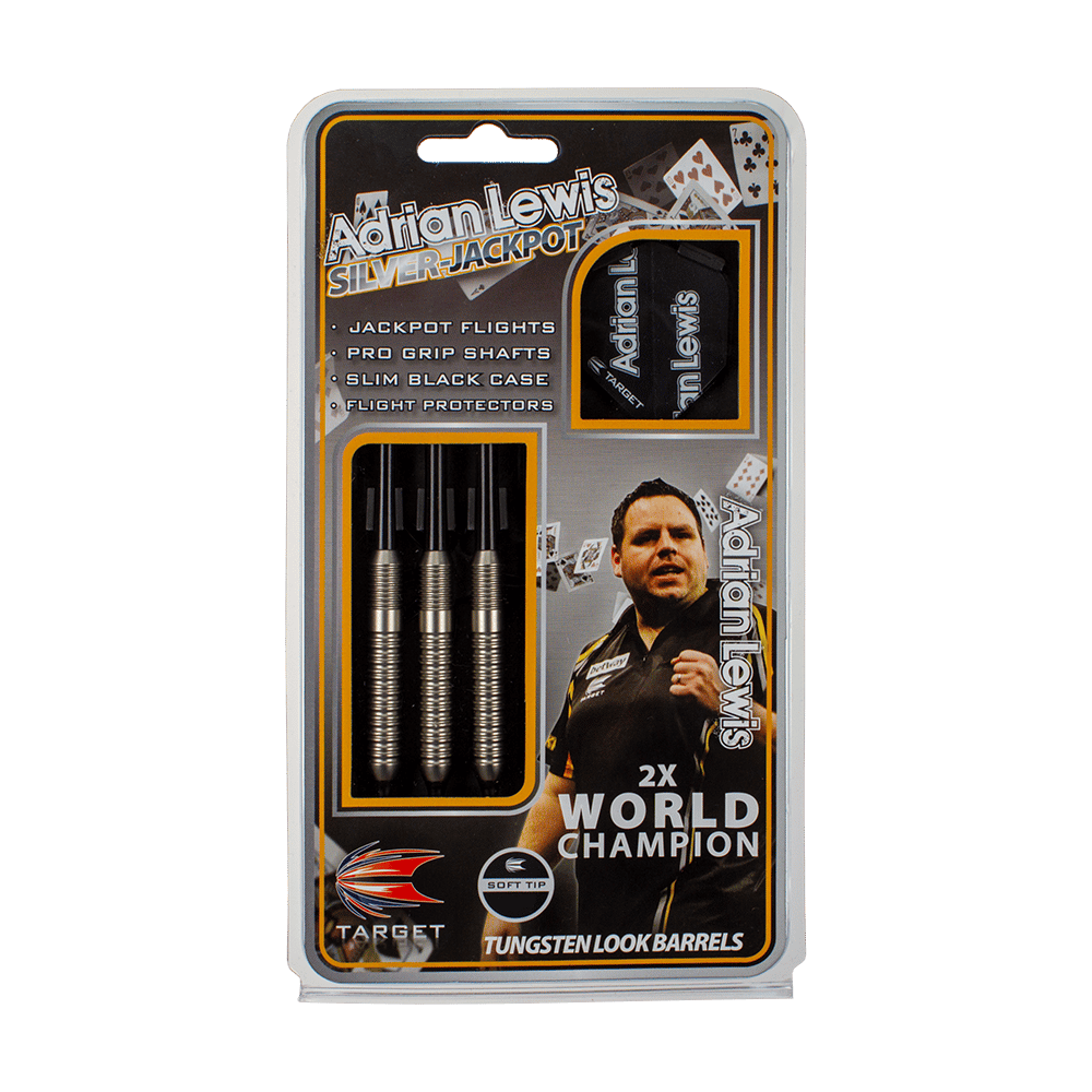 Target Adrian Lewis Silver Jackpot Softdarts - 18g