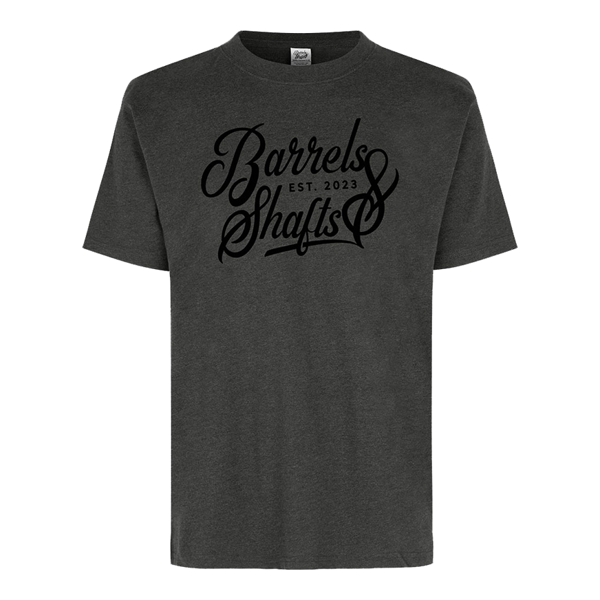 Barrels and Shafts T-Shirt - Graphite Grey