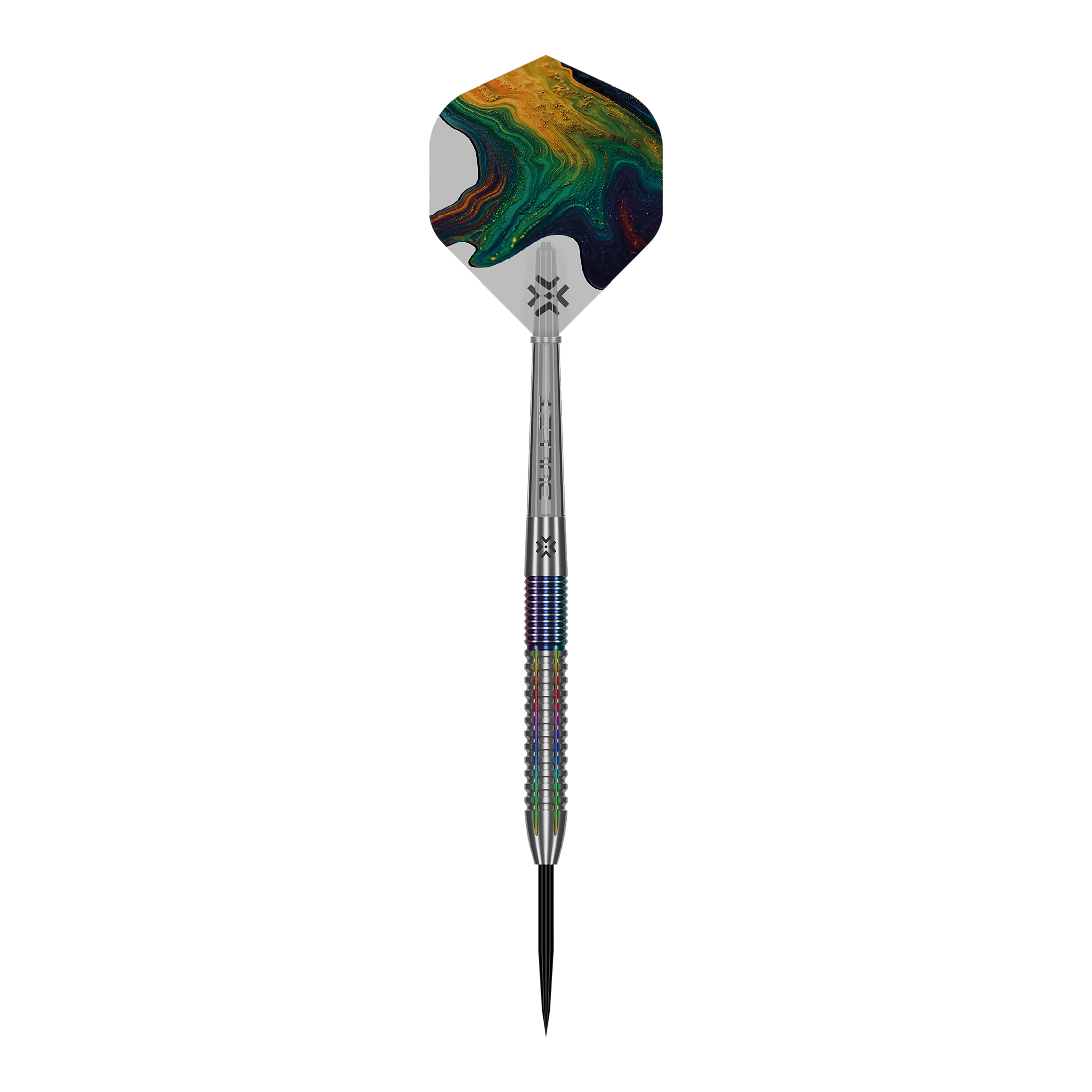 Bullet Diesel V2 steel darts Dieses Bild zeigt die Bullet Diesel V2 Steel Darts. Die Steeldarts eignen sich ideal für ambitionierte Dartspieler.
