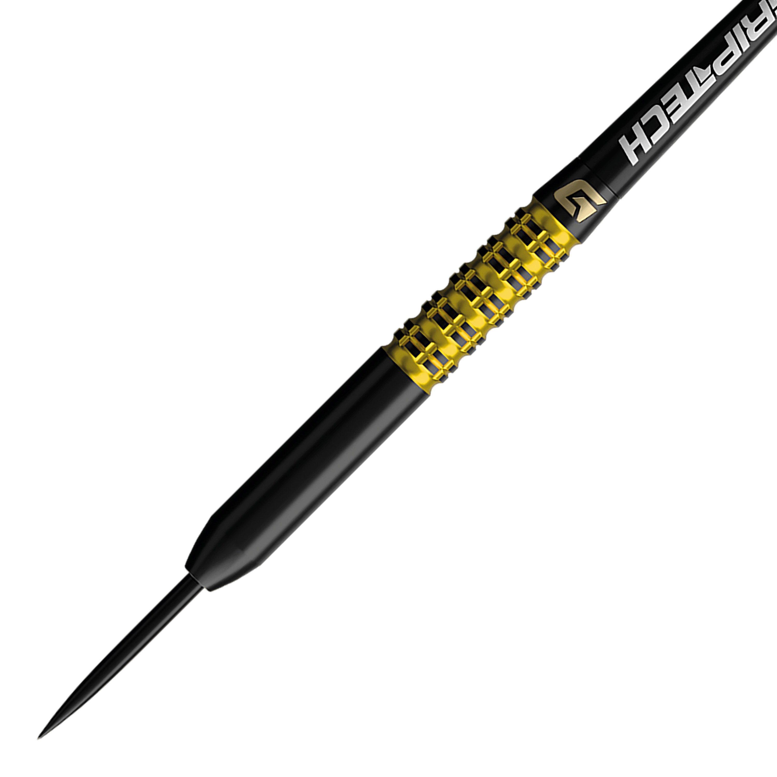 GOAT Athlete Yellow Tungsten Steel Darts Abgebildet ist ein gelber Tungsten-Steeldart. Der Dateiname lautet 'GD7000770 GOAT Athlete Yellow Tungsten Steeldarts 2'.