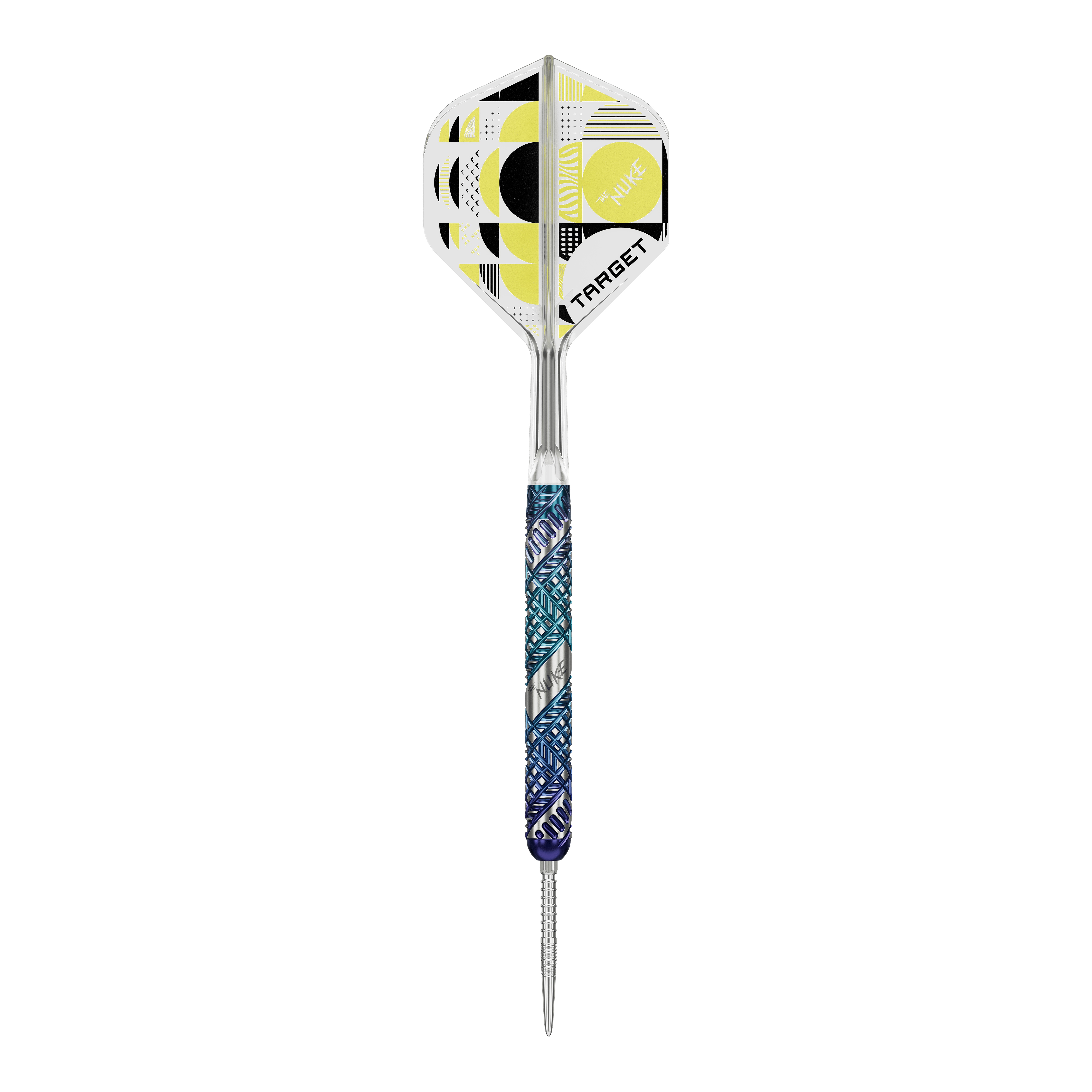 Target Luke Littler Egde Swiss Point Steeldarts sind auf dem Bild zu sehen. Es handelt sich um moderne Steeldarts mit Swiss Point System.