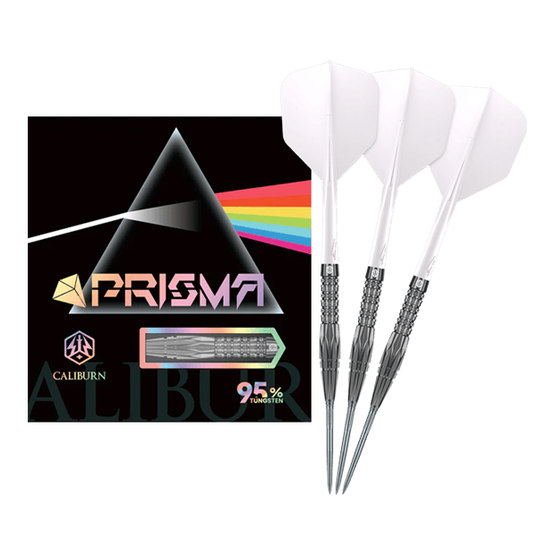 Caliburn Prisma P1 steel darts - 19.5g Caliburn Prisma Steeldarts - 19,5g. Dieses Produkt ist ideal für Dartspieler, die Wert auf Qualität legen.