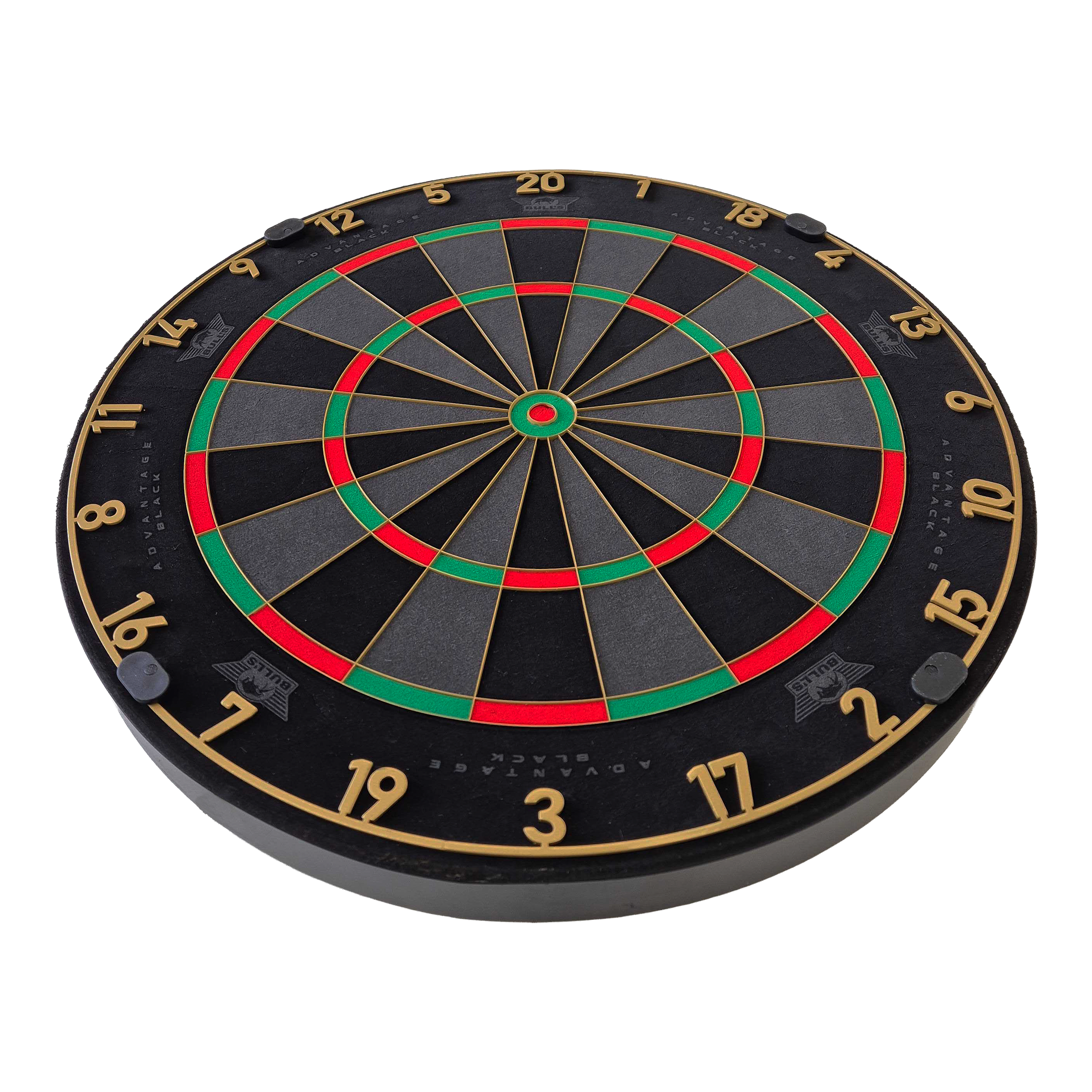 Bulls NL Advantage Black Edition steel dartboard Dieses Foto stellt das BullsNL Advantage Black Edition Steeldartboard dar. Es ist ein weiteres Bild dieses Dartboards.