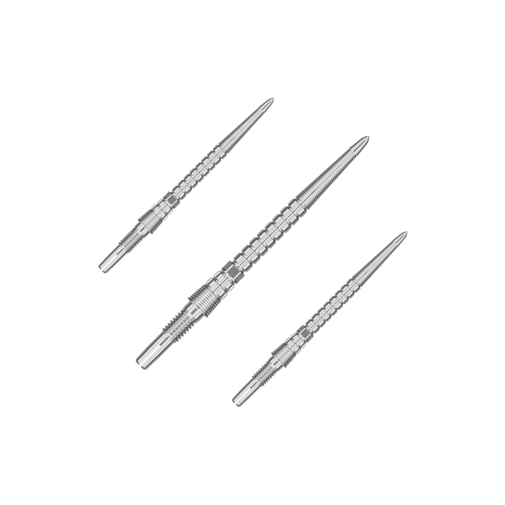Target Chrono Swiss Storm Point Dart Tips - Silver Target Chrono Swiss Storm Point Dart Tips - Silver