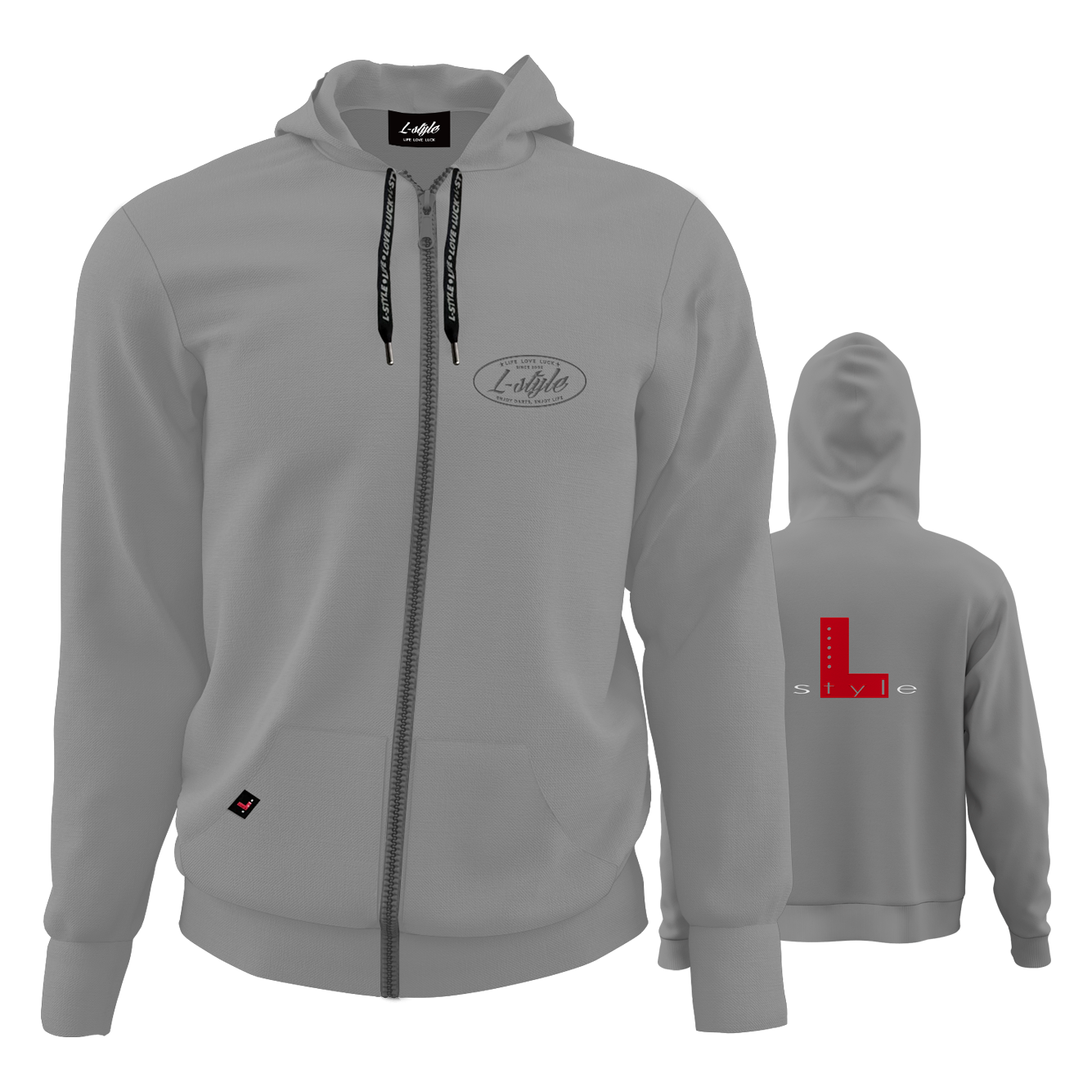 L-Style Hoodie - Grey