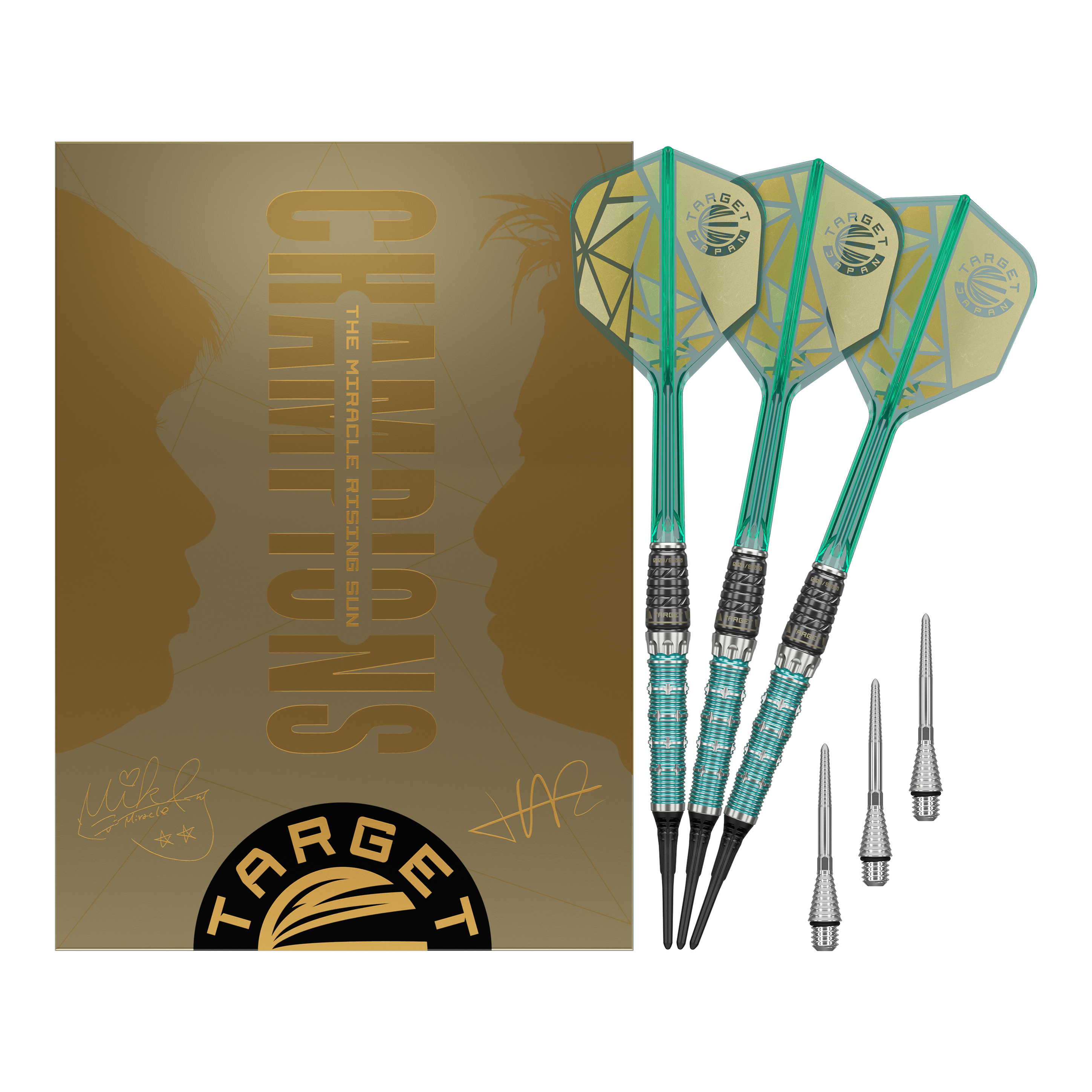 Target Japan The Rising Miracle Combination Limited Edition Softdarts - 21.5g Target Japan The Rising Miracle Combination Limited Edition Softdarts - 21.5g
