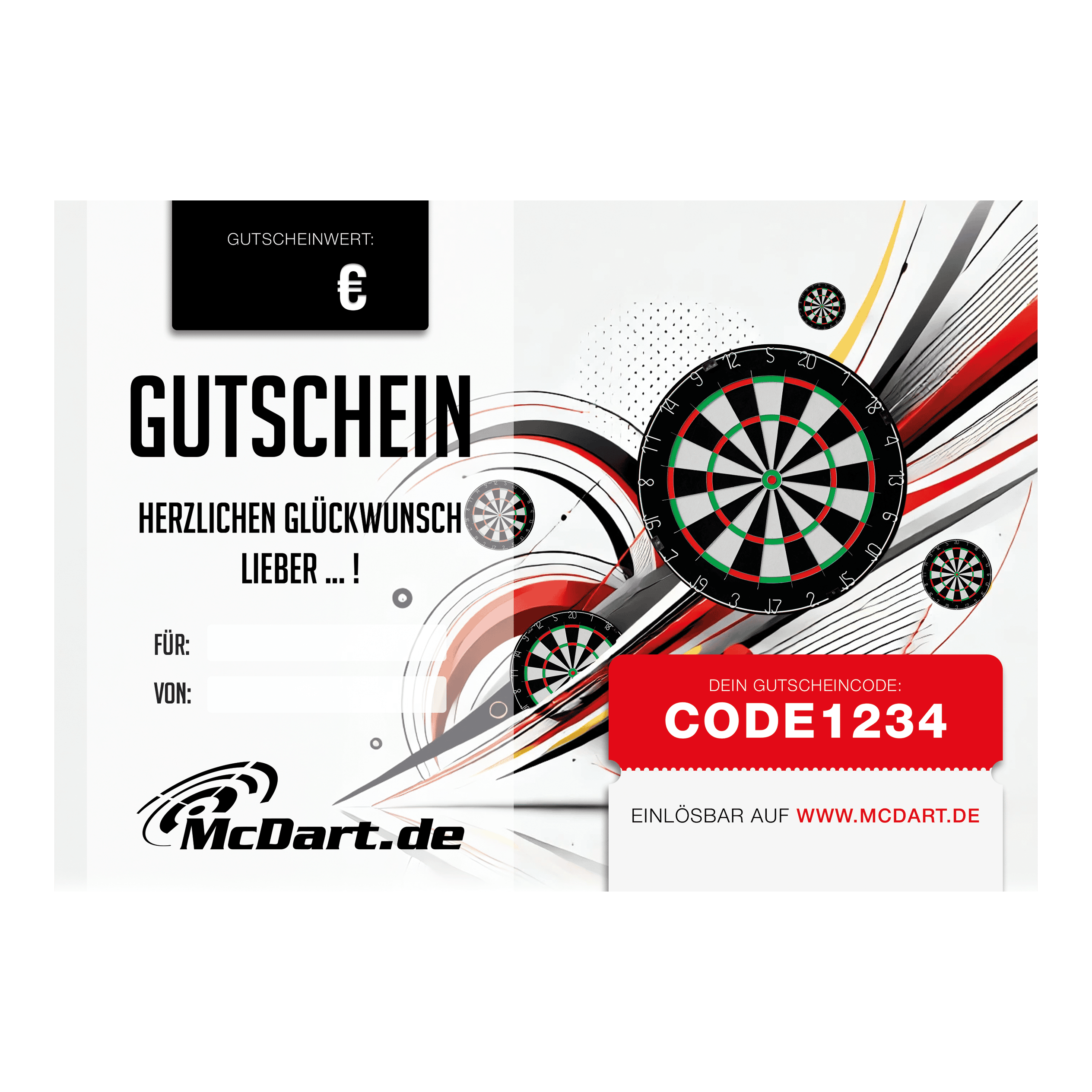 Voucher - Dartboards