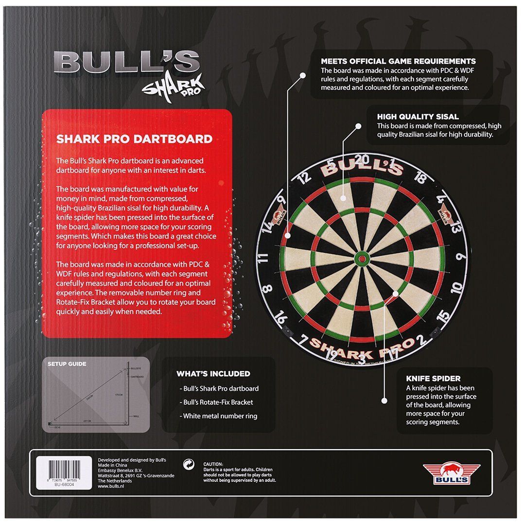 Bulls NL Shark Pro Dartboard