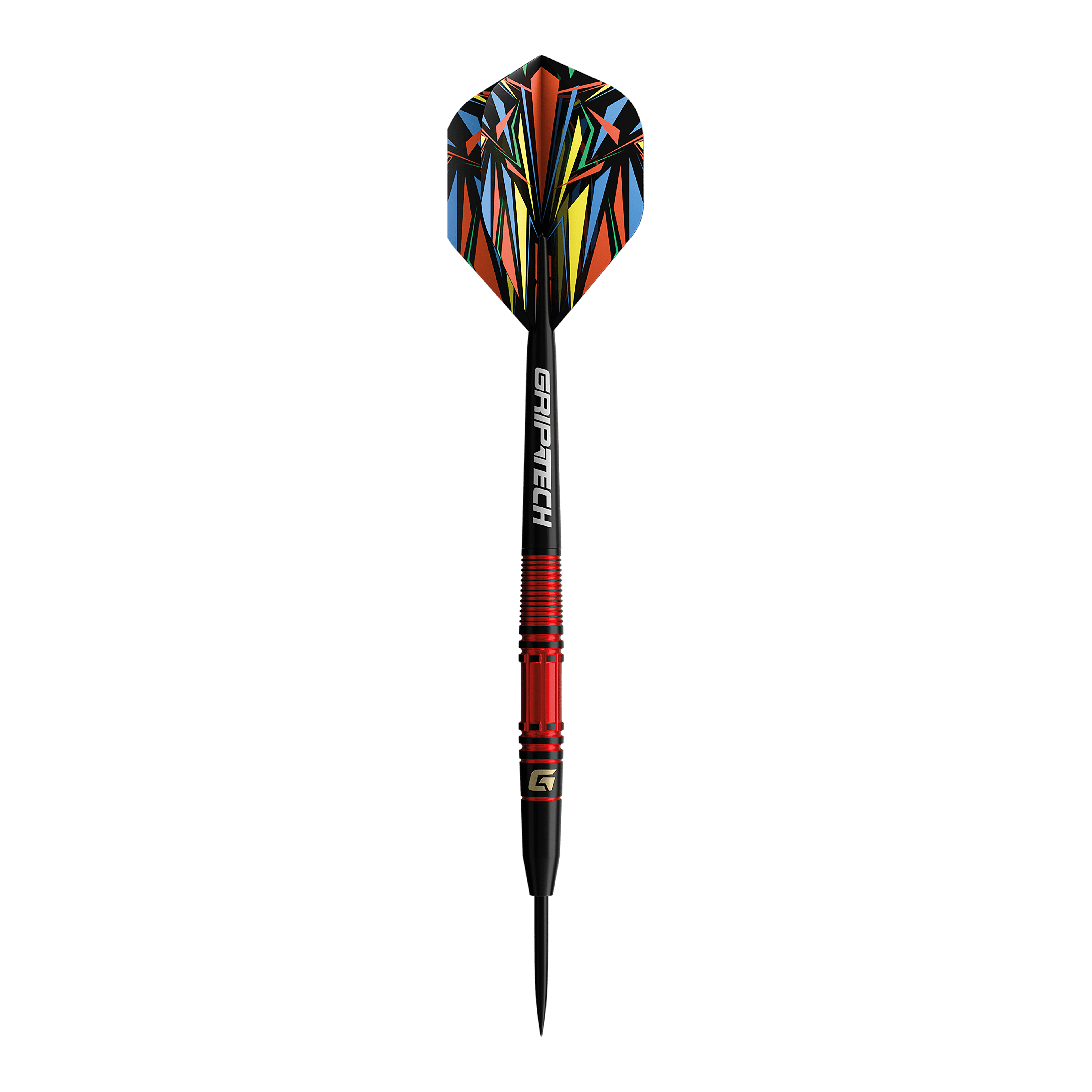 Abgebildet ist das Produkt GOAT Athlete Red Tungsten Steeldarts. Die Darts haben ein auffälliges rotes Design.