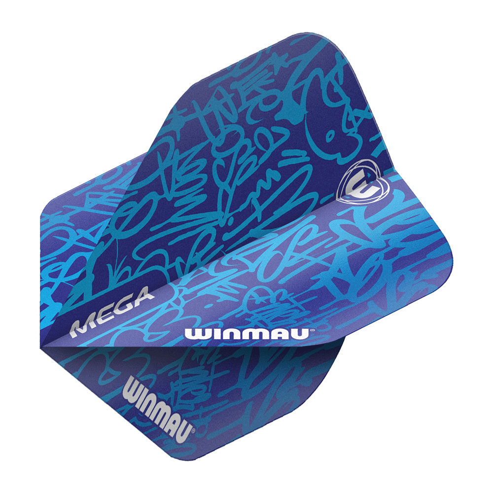 Winmau Mega Blue Standard Flights