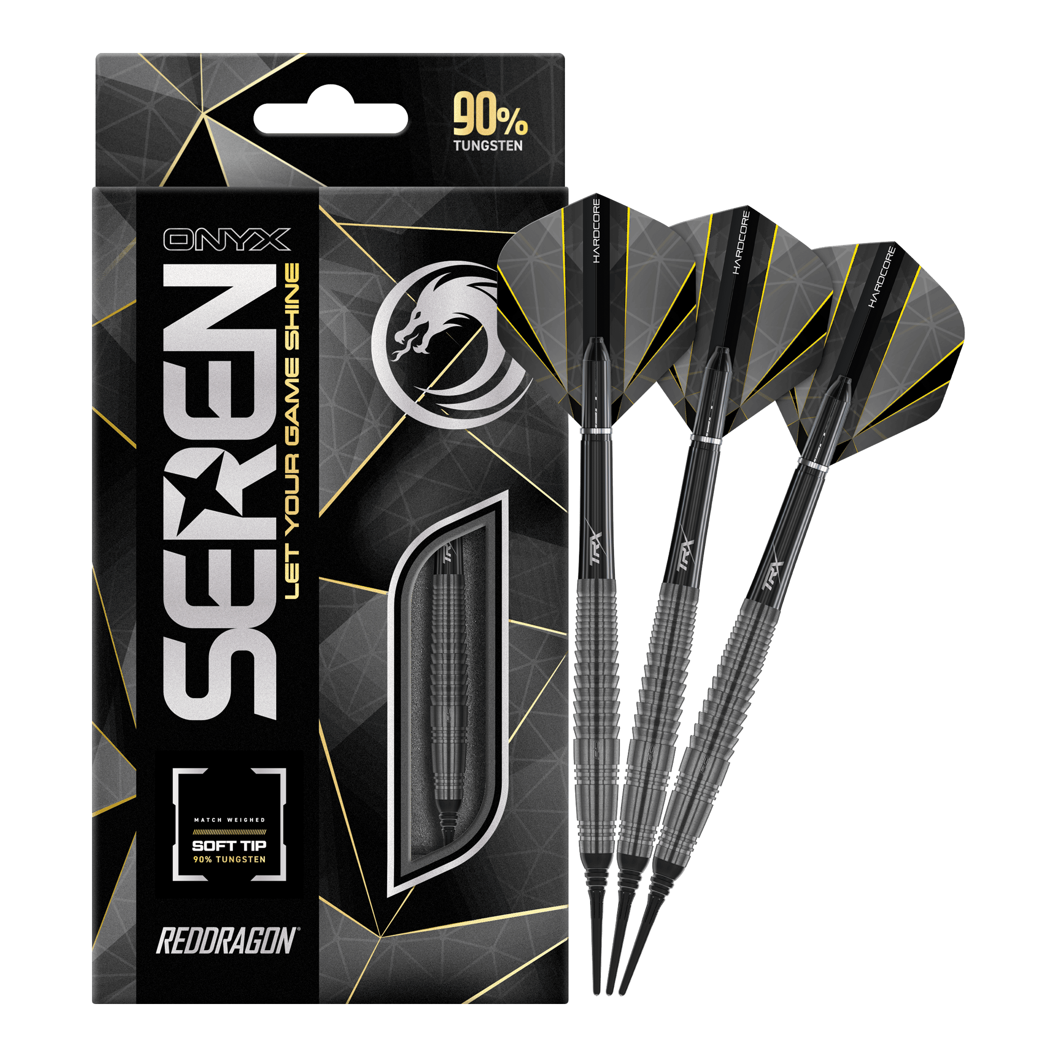 Red Dragon Seren 4 Onyx Softdarts - 20g