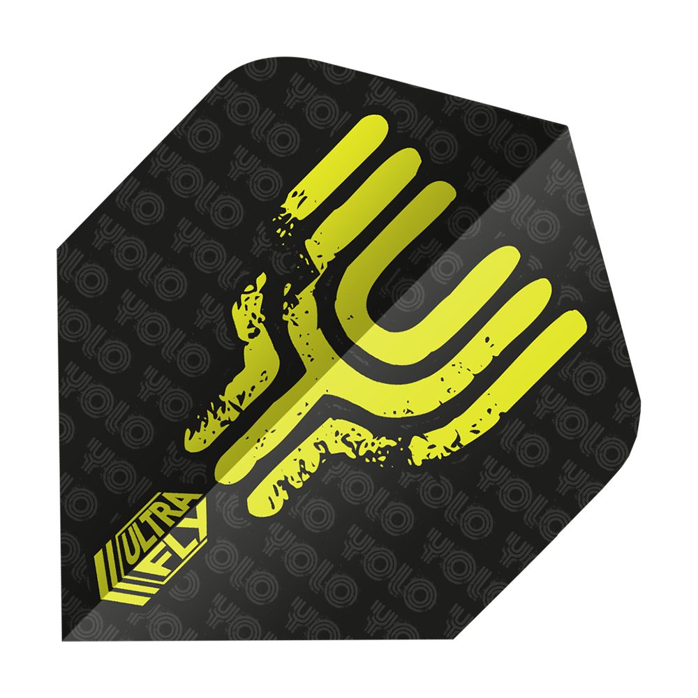 Unicorn Ultrafly 100 YOLO Yellow Plus 4 Motif Flights