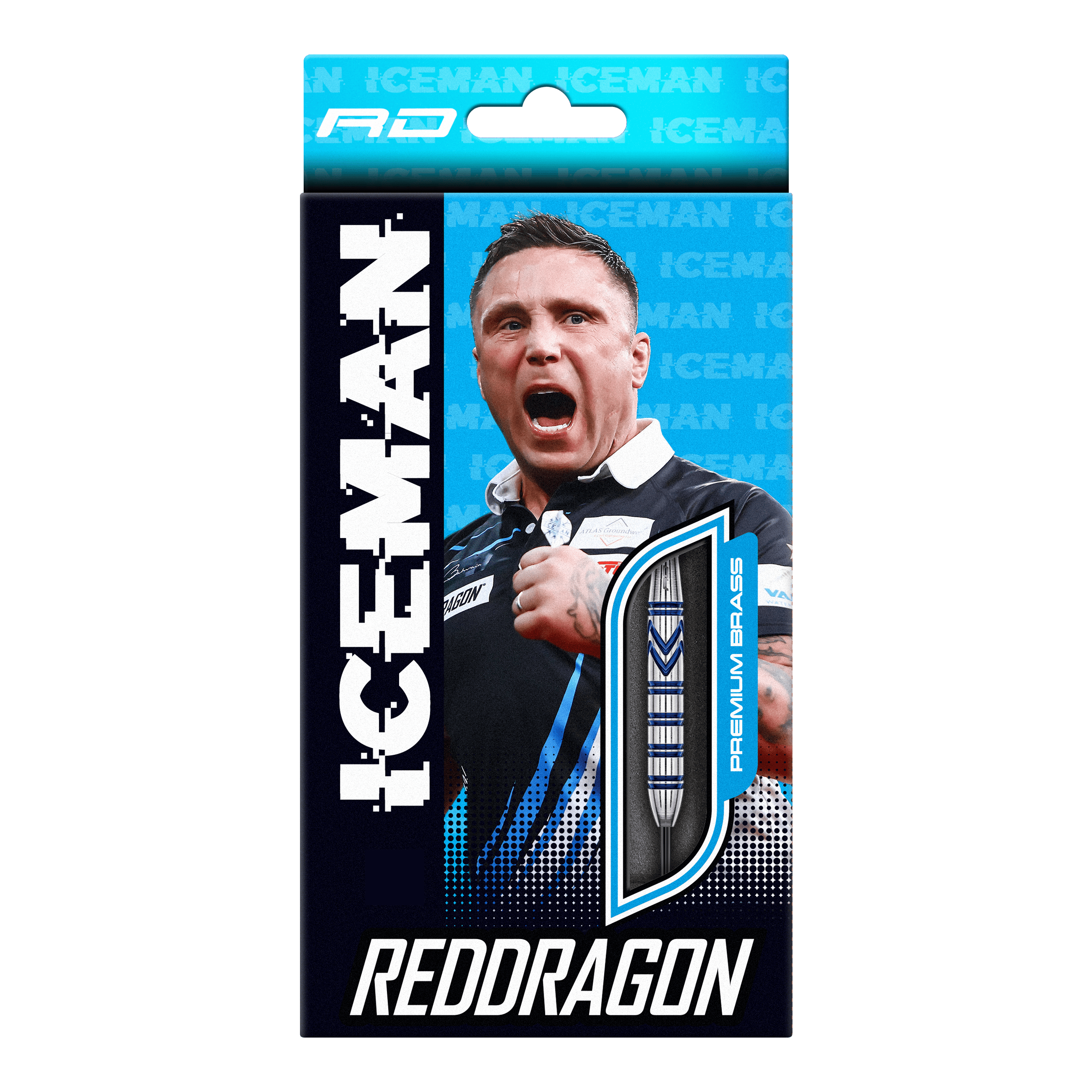 Red Dragon Gerwyn Price Brass Steel Darts - 21 g Dies ist ein Bild der Red Dragon Gerwyn Price Brass Steeldarts - 21 g. Das Produkt besteht aus Messing und ist für Steeldart-Spiele geeignet.