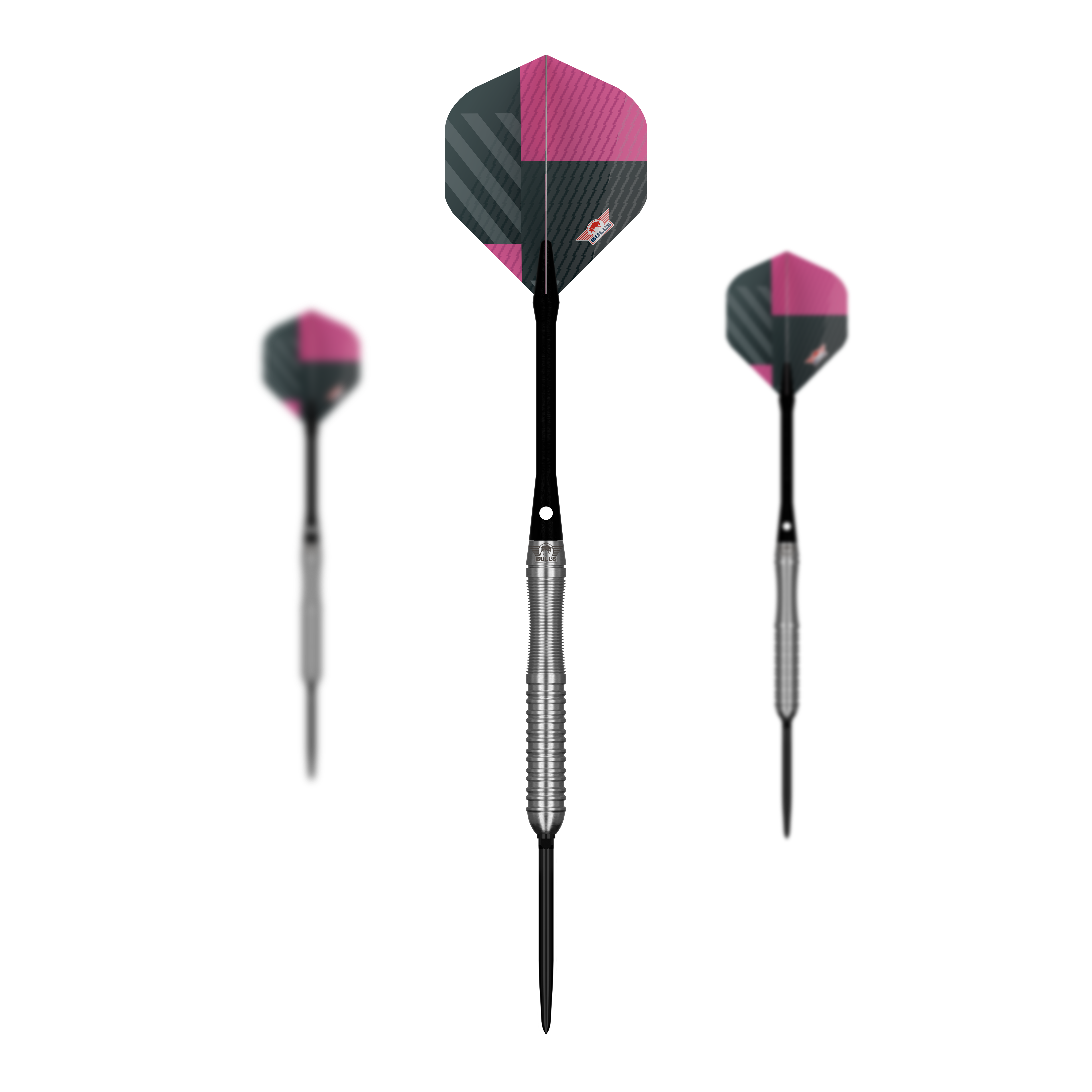 Bulls NL Volt Pink Convertible Point Steel Darts Bulls NL Volt Pink Convertible Point Steel Darts