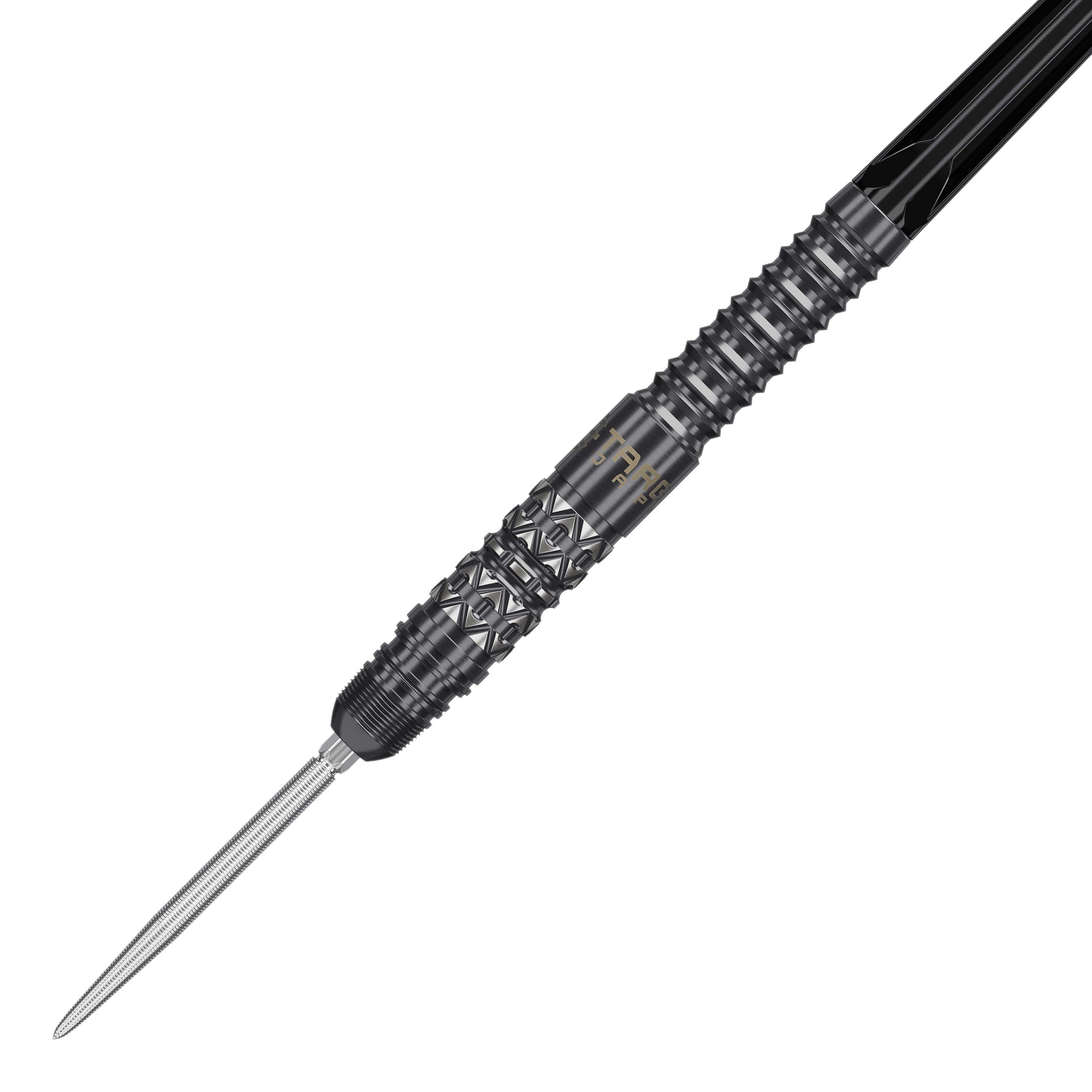 Target Japan Black Marque Creed Swiss Point Steel Darts - 23g Target Japan Black Marque Creed Swiss Point Steeldarts - 23g sind dargestellt. Sie zeichnen sich durch ihre schwarze Optik und das praktische Wechselspitzen-System aus.