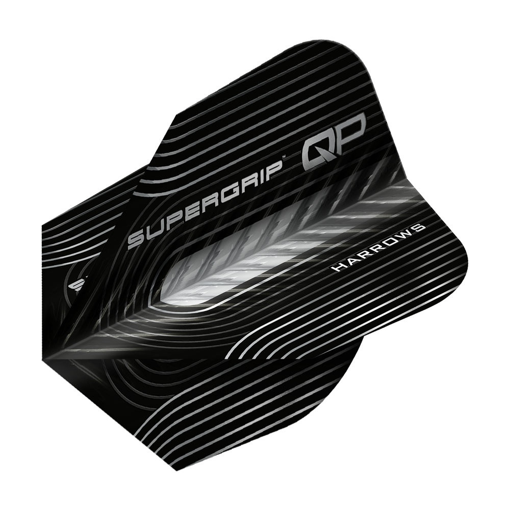 Harrows Supergrip QP No6 Flights Hier sieht man Harrows Supergrip QP No6 Flights. Das Produkt bietet hochwertige Dartflights für besseren Halt.
