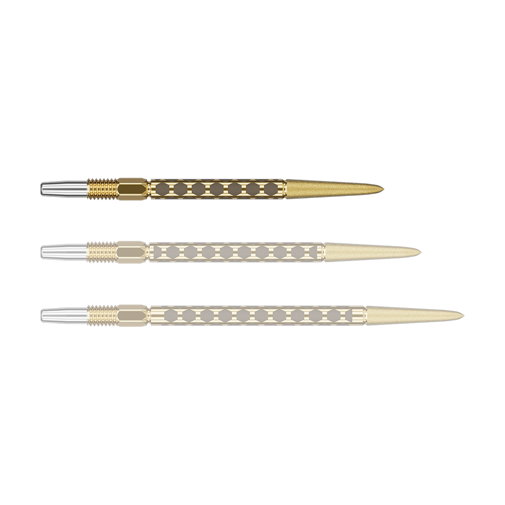 Target Swiss FLT Point Dart Tips - Gold Target Swiss FLT Point Dart Tips - Gold