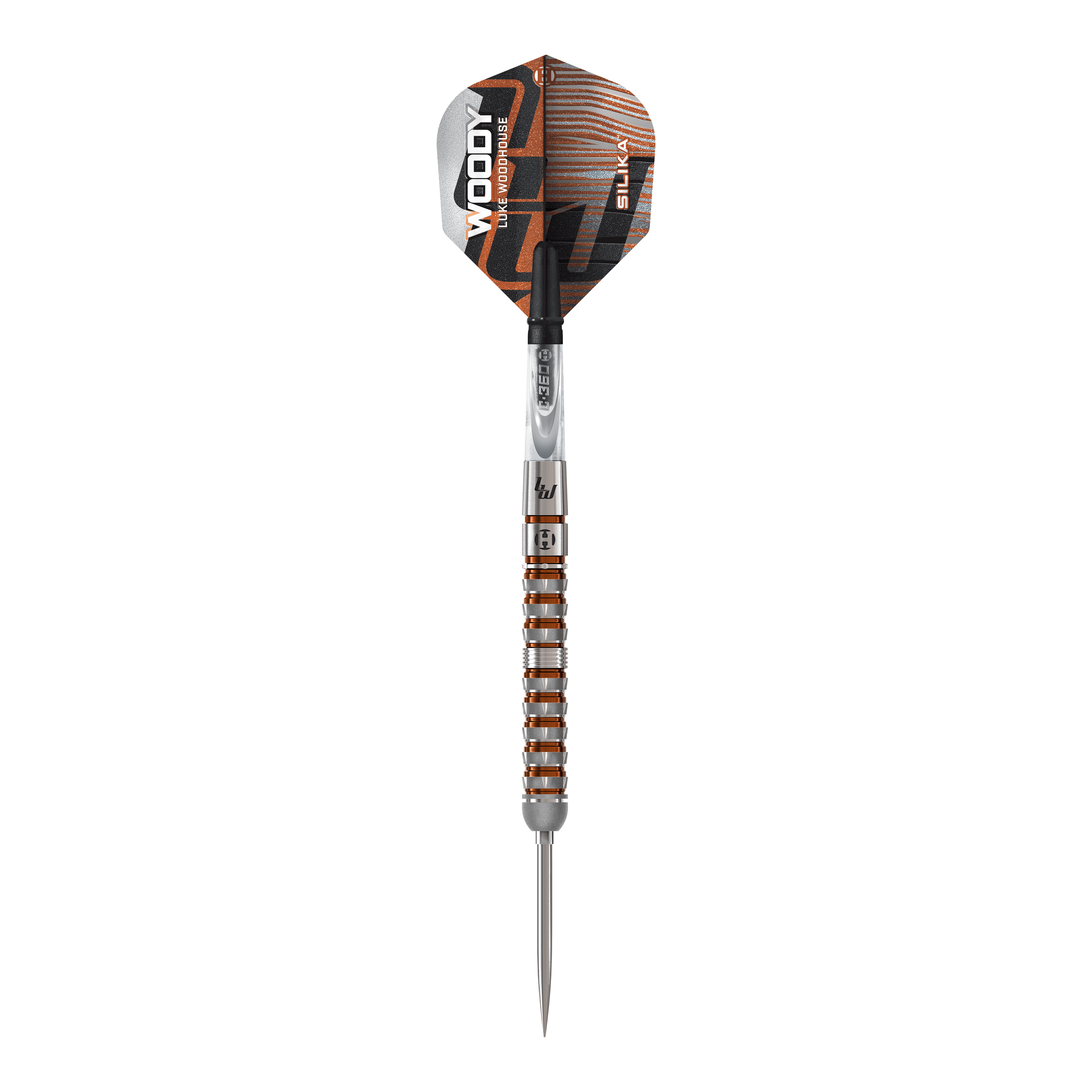 Harrow's Luke Woodhouse Series 3 Quick Point Steel Darts Zu sehen sind die Harrows Luke Woodhouse Series 3 Quick Point Steeldarts. Das Set ist ideal für ambitionierte Dartspieler.