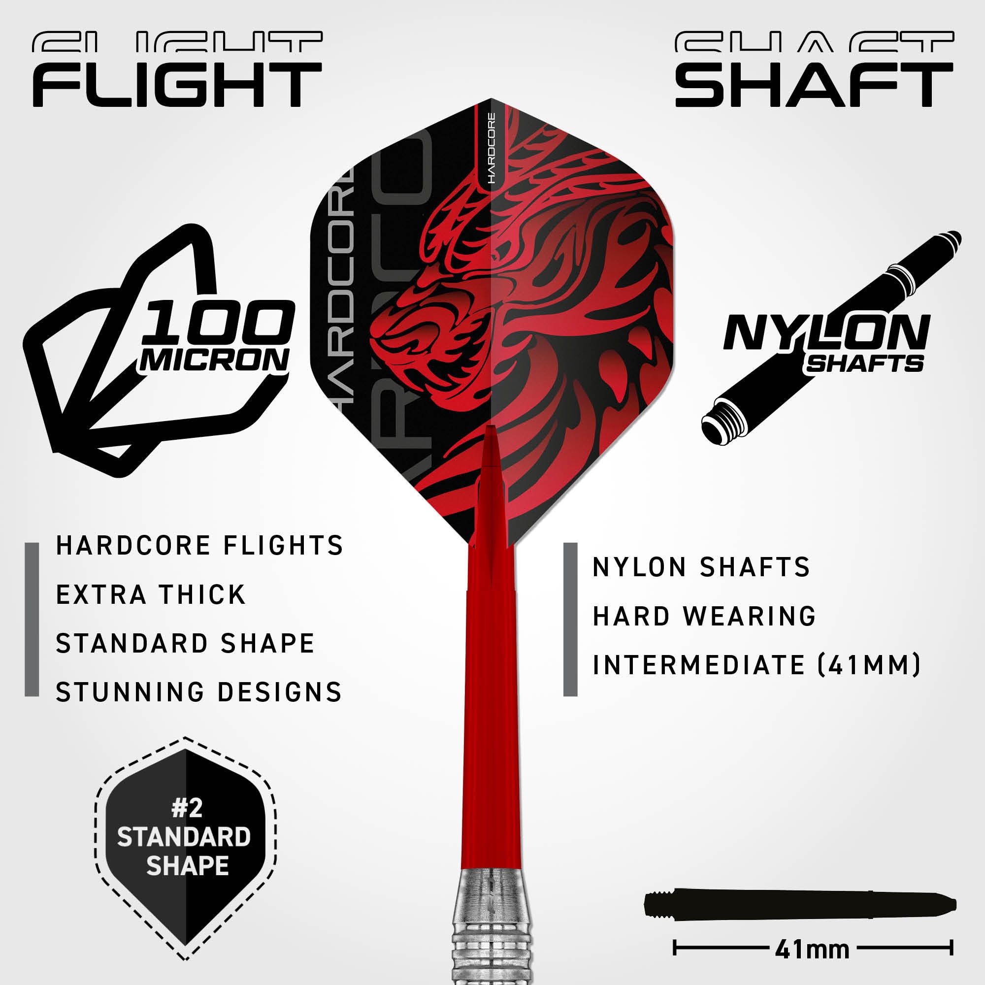 Red Dragon Jonny Clayton Brass Steel Darts - 21 g Auf dem Bild sind die Red Dragon Jonny Clayton Brass Steeldarts - 21 g abgebildet. Diese Darts eignen sich perfekt für Steeldart-Fans.