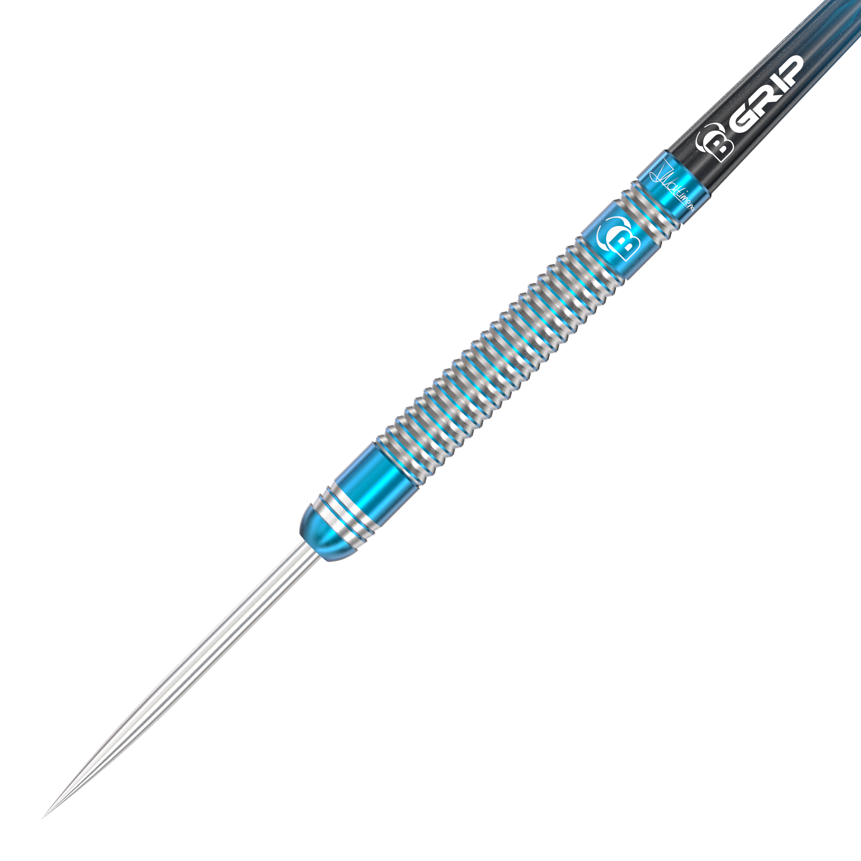 Bulls Jermaine Wattimena Generation 3 steel darts Der Bulls Jermaine Wattimena Generation 3 Steeldart hat ein silbernes Barrel mit blauen Akzenten. Der Dart besitzt feine Rillen für optimalen Grip und Präzision beim Wurf.