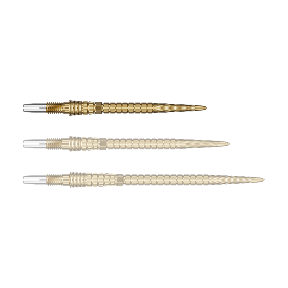 Target Chrono Swiss Storm Point Dart Tips - Gold
