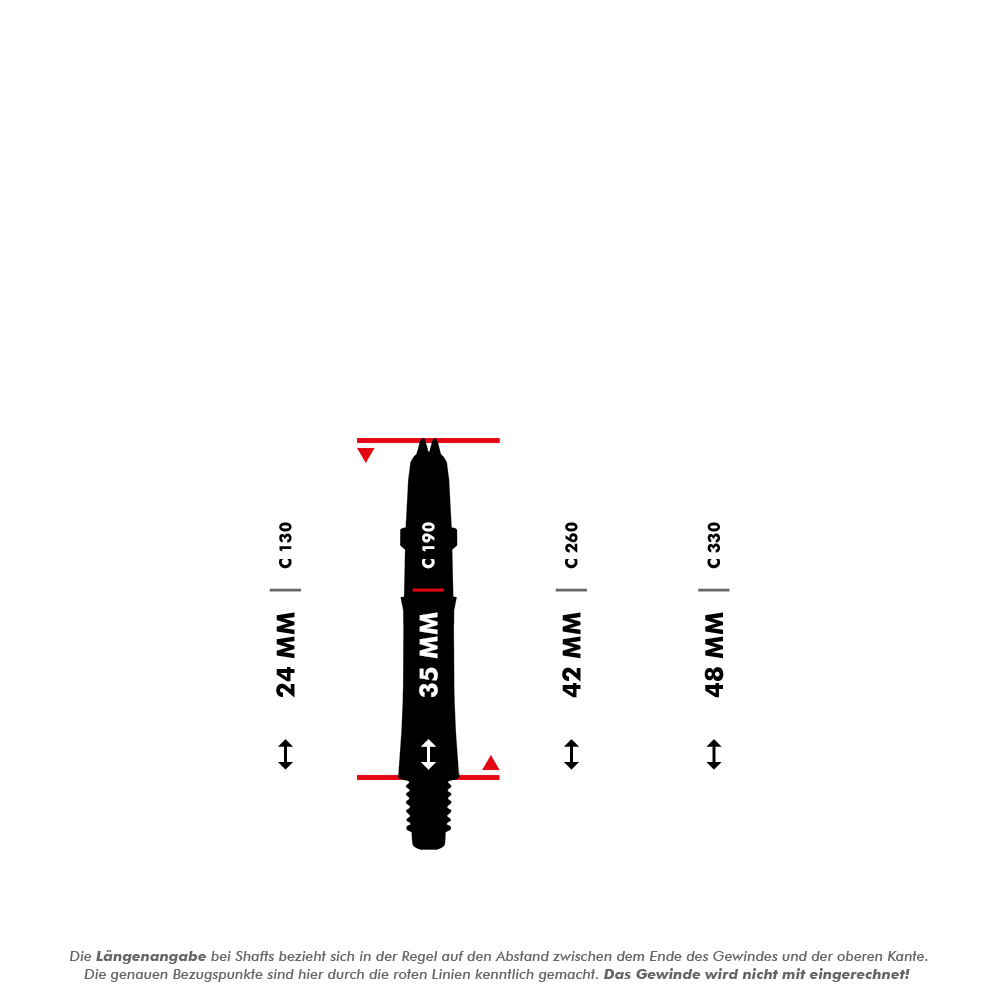 L L-Stylearo Shafts - White