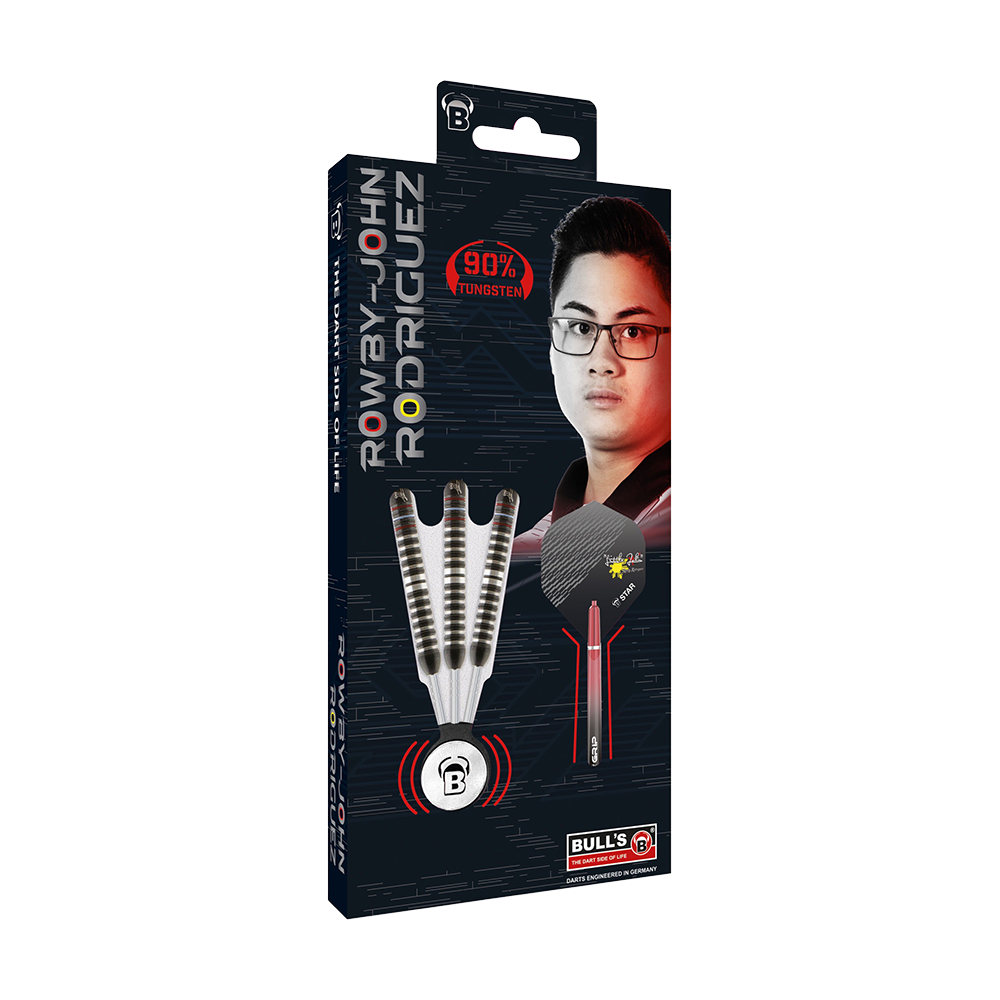 Bulls Rowby John Rodriguez steel darts