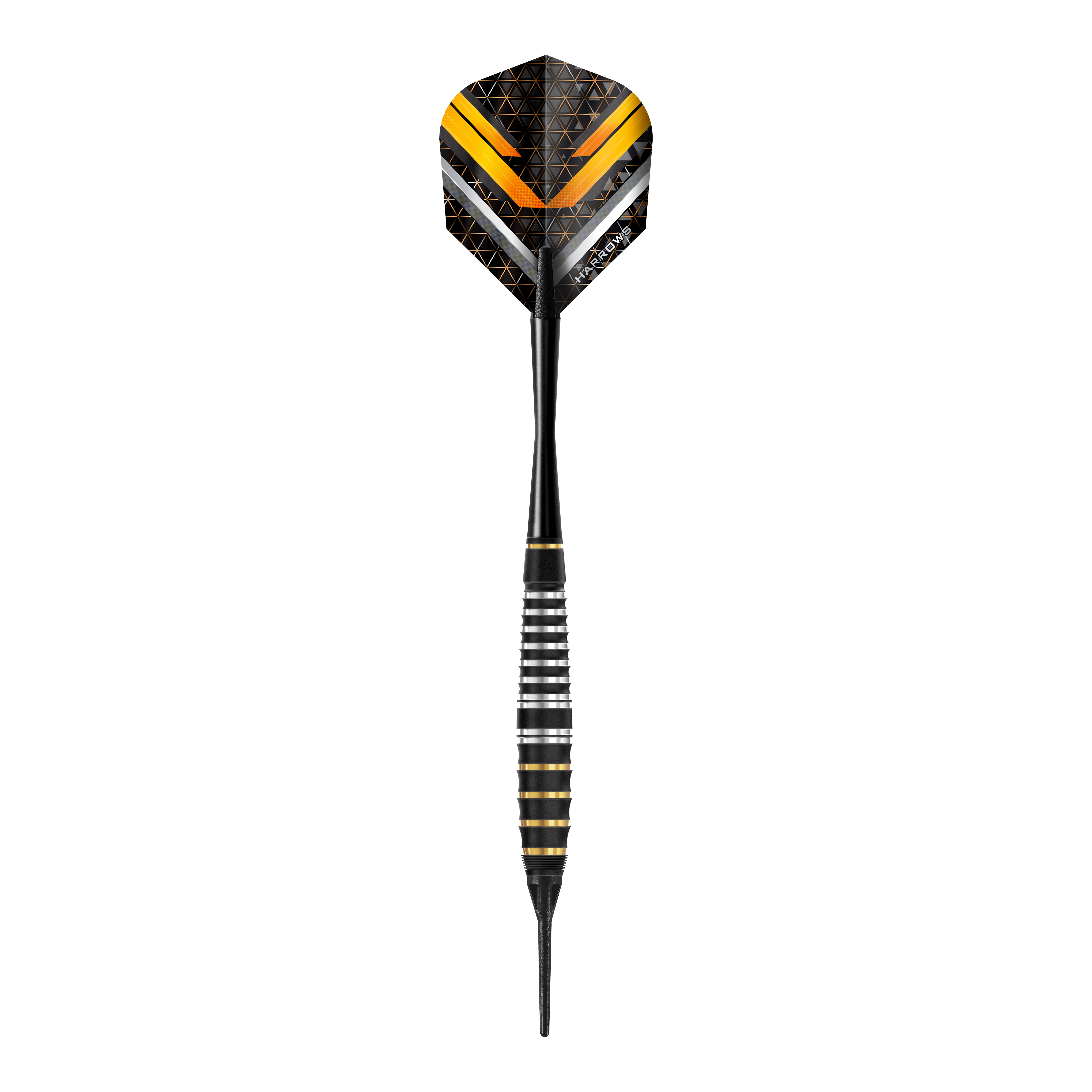 Harrows Vulcan Softdarts Das Bild zeigt die Harrows Vulcan Softdarts aus einer anderen Perspektive. Diese Darts sind speziell für das Softdart-Spiel entwickelt.