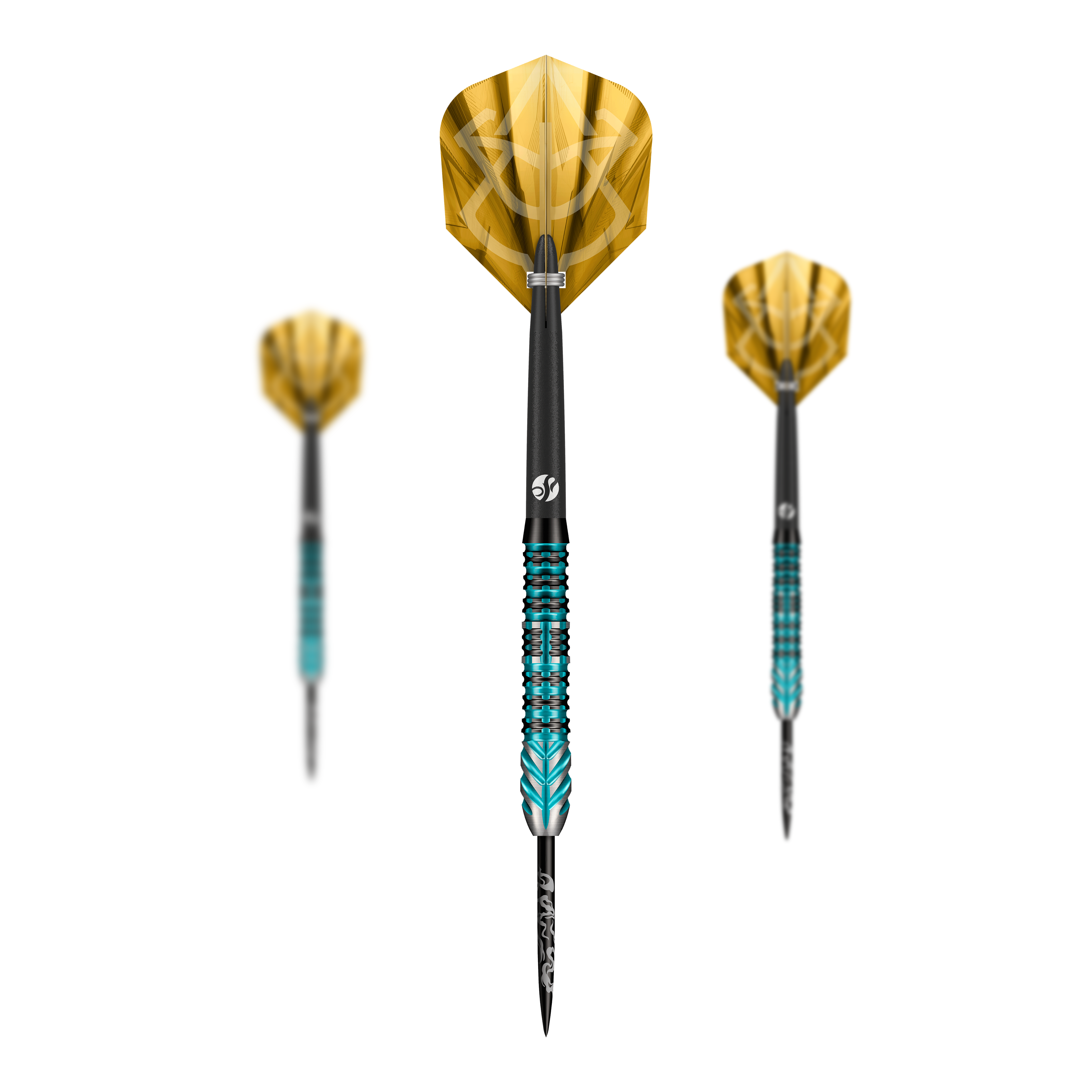 Shot Alchemy Volta steel darts Abgebildet ist das Shot Alchemy Volta Steeldarts-Set. Es handelt sich um ein Set von Steeldarts für Dartspieler.