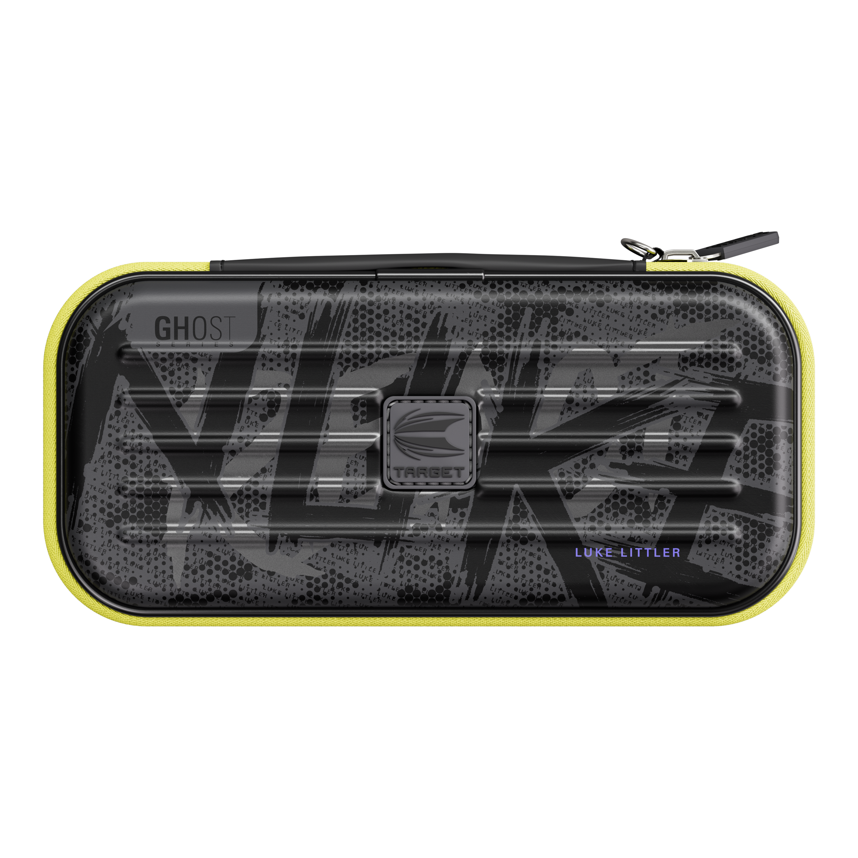 Takoma Ghost Series Luke Littler dart case Abgebildet ist das Takoma Ghost Series Luke Littler Dartcase. Das stilvolle Dartcase bietet Platz für Dartpfeile und Zubehör.