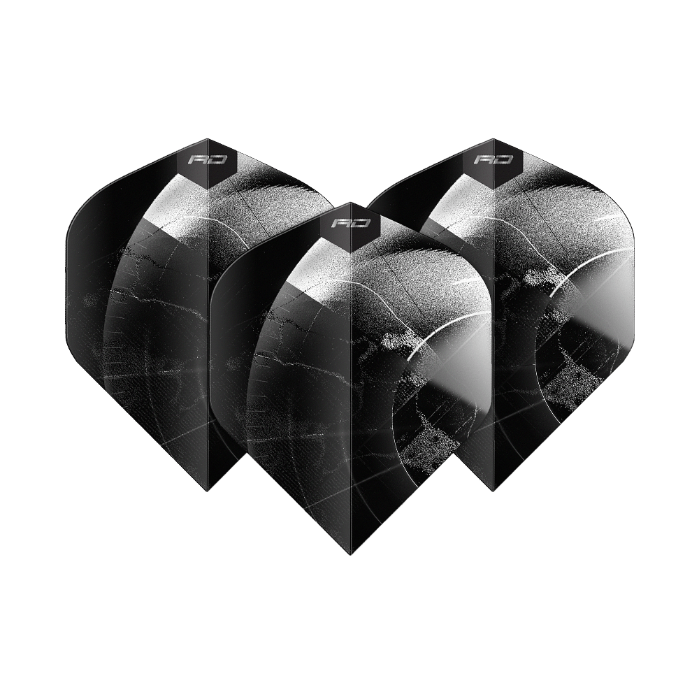 Auf diesem Bild sieht man das Set der Red Dragon Hardcore Premium Recon Premium No2 Standard Flights. Sie sorgen für eine optimale Flugbahn beim Spielen.