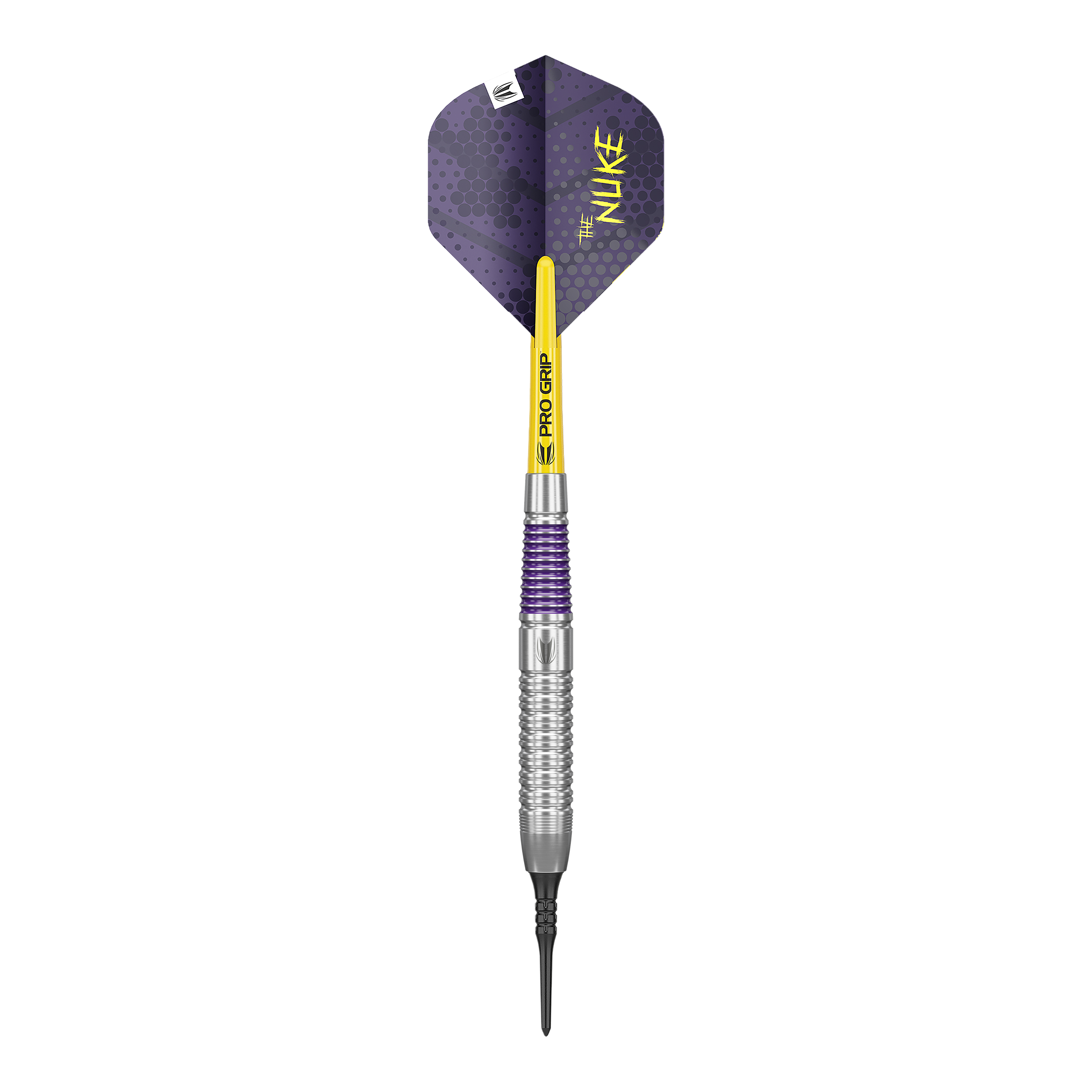 Target Luke Littler Brass Soft Darts - 19g Abgebildet ist ein Target Luke Littler Brass Softdarts mit einem Gewicht von 19g. Der Dartpfeil ist speziell für Softdarts konzipiert.
