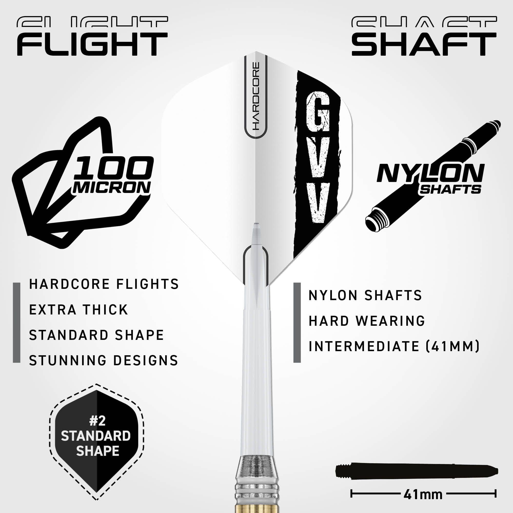 Red Dragon Gian Van Veen Brass Steeldarts - 21 g