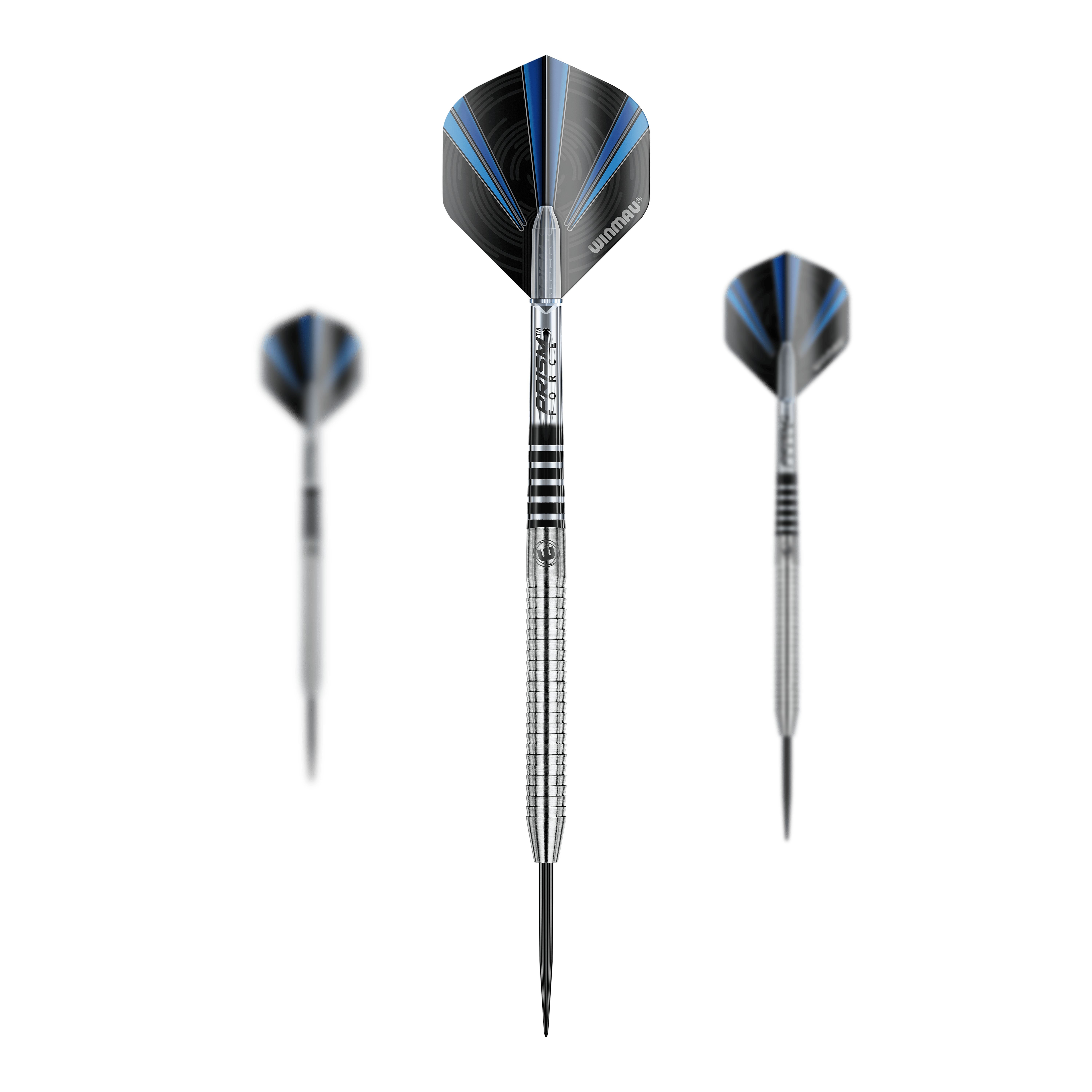 Winmau Sabotage Steeldarts Das Bild zeigt die Winmau Sabotage Steeldarts. Es handelt sich um professionelle Darts für den Steeldart-Sport.