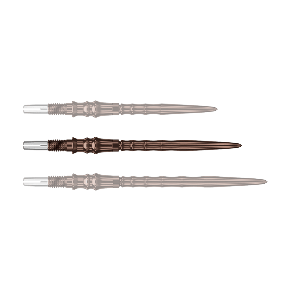 Target Japan Premium Swiss Point Steldart Tips - Silica Die Steeldartspitze Silica misst 35mm und ist auf dem Bild einzeln dargestellt. Dieses Produkt ist Teil der Target Japan Premium SwissPoint Serie.