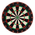 Precise 180 Endorphine steel dartboard with number ring - Inferno Red