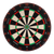 Precise 180 Endorphine Steel Dartboard with Numbered Ring - Faded Red