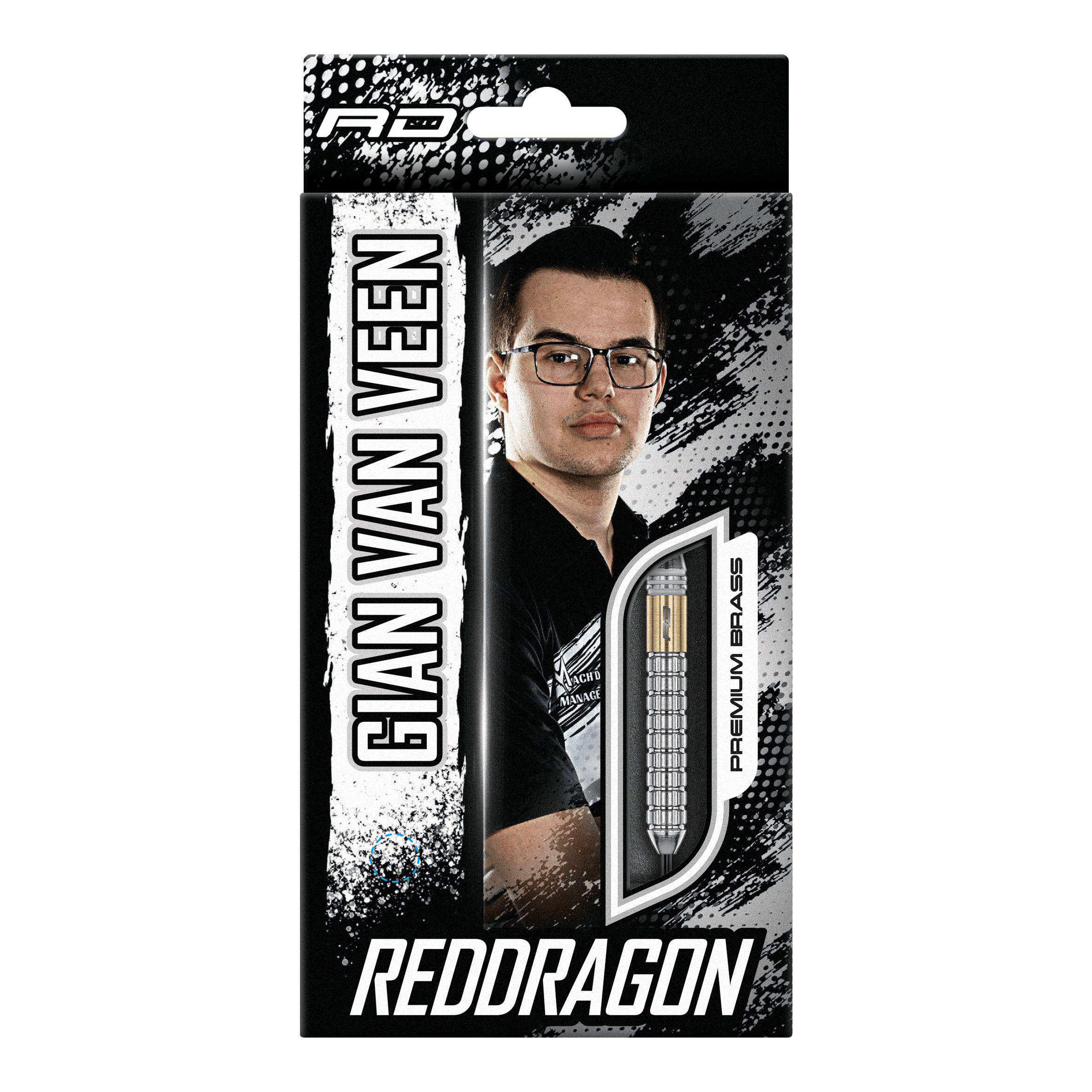 Red Dragon Gian Van Veen Brass Steeldarts - 21 g Abgebildet sind die Red Dragon Gian Van Veen Brass Steeldarts mit 21 g Gewicht. Die hochwertigen Steeldarts sind perfekt für den Einsatz im Turniersport.
