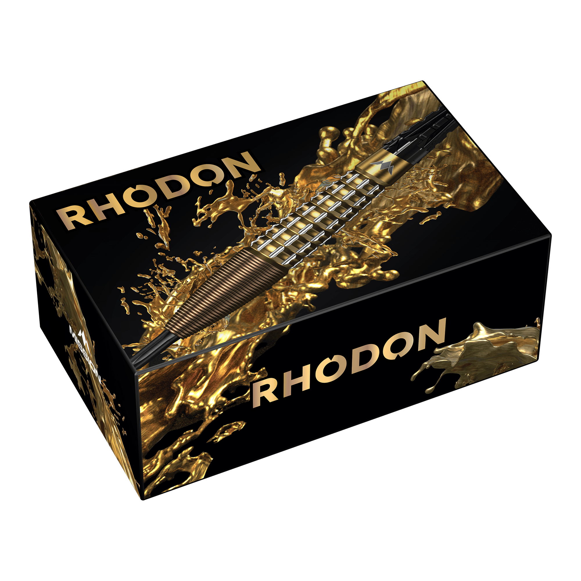 Mission Rhodon steel darts - 23g Hier ist das Produkt Mission Rhodon Steeldarts - 23g abgebildet. Die Steeldarts eignen sich ideal für Wettkämpfe und Training.