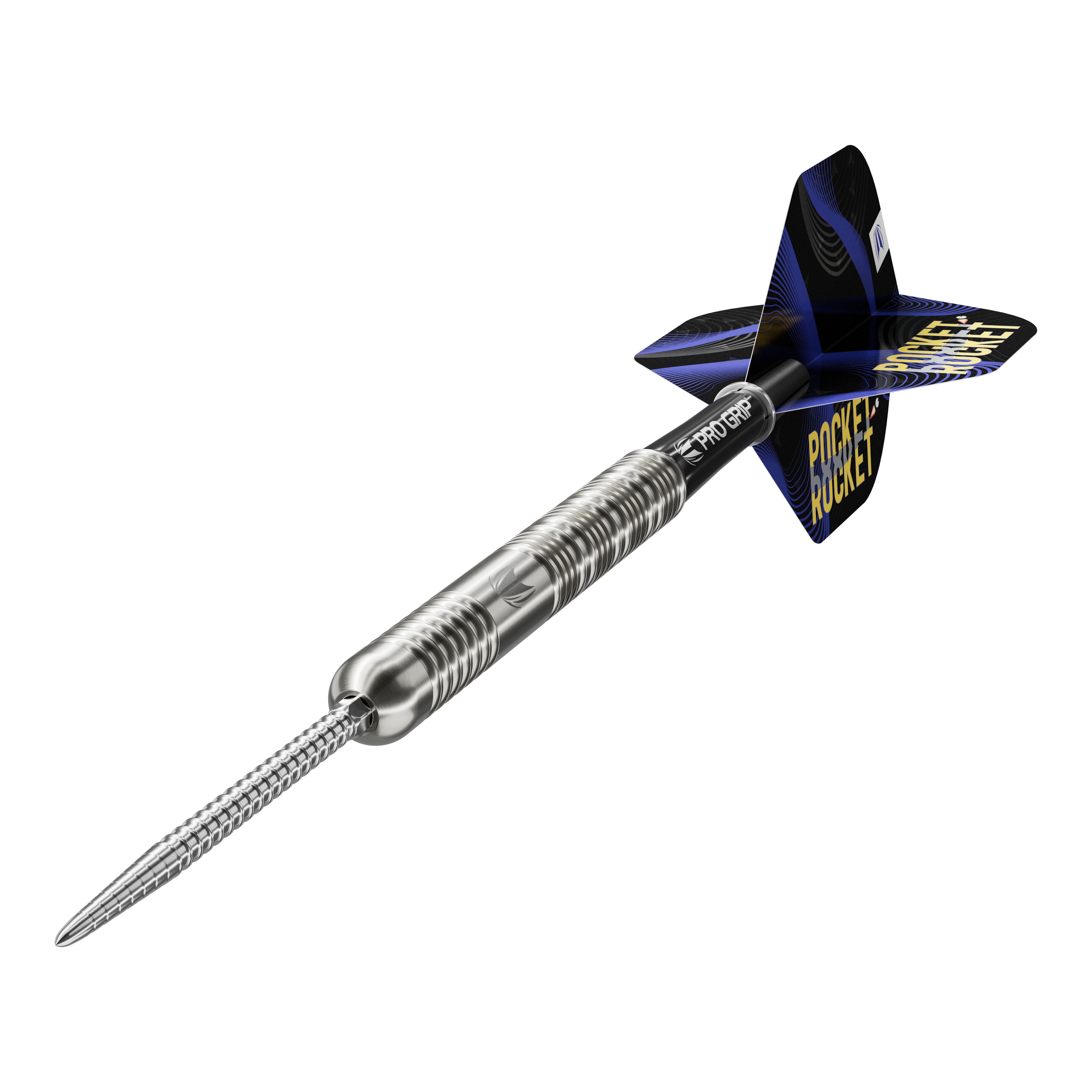 Target Justin Hood Swiss Points Steeldarts - 23g Abgebildet sind die Target Justin Hood Swiss Points Steeldarts mit 23 Gramm. Die Verarbeitung ist hochwertig und für professionelle Spiele geeignet.